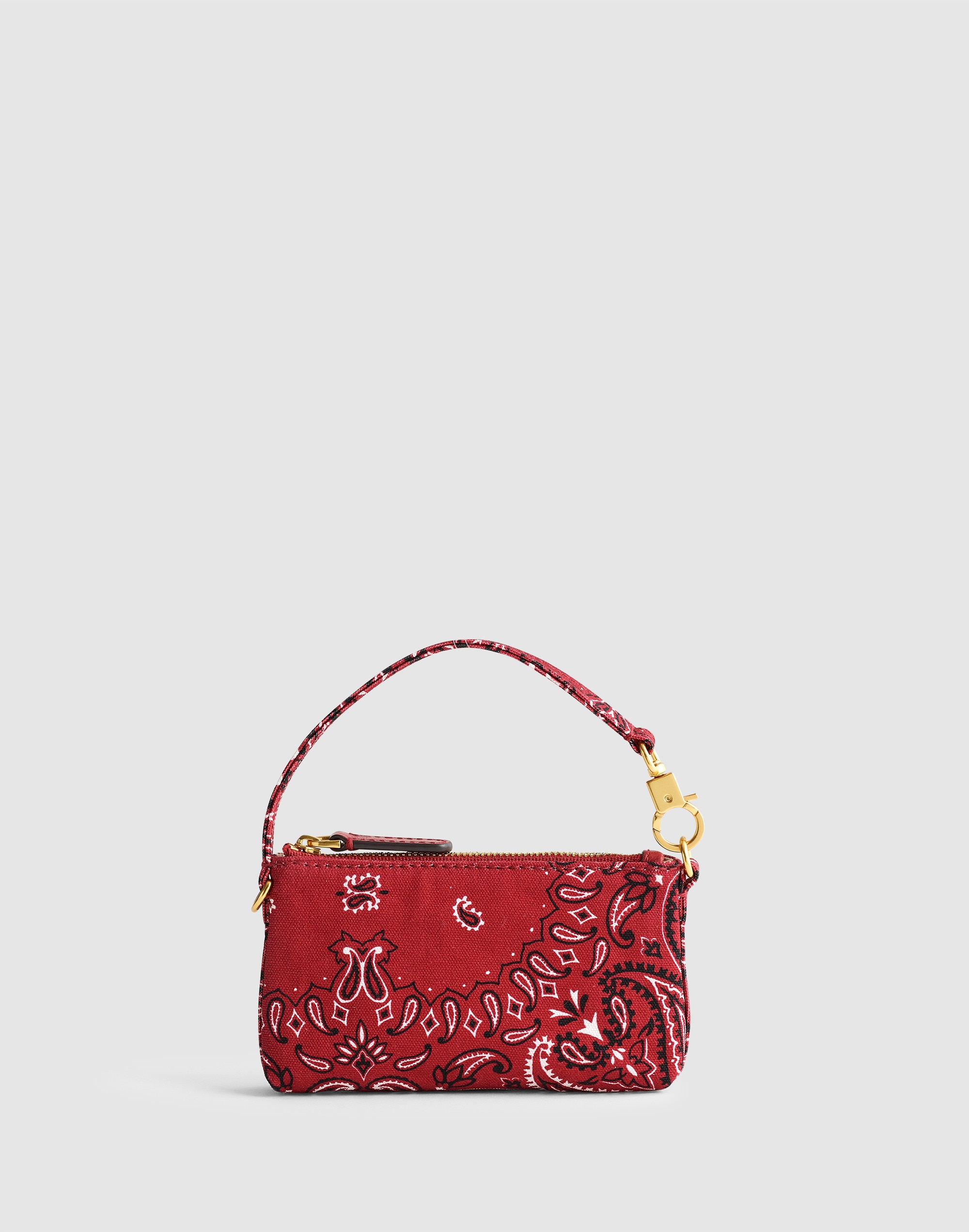 Madewell The Clip-strap Pouch In Red