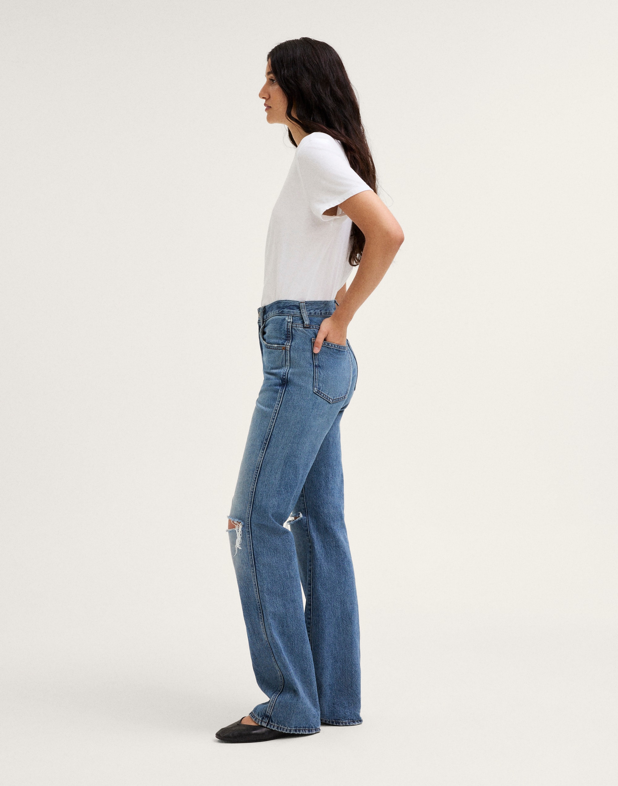 Relaxed Bootcut Jeans
