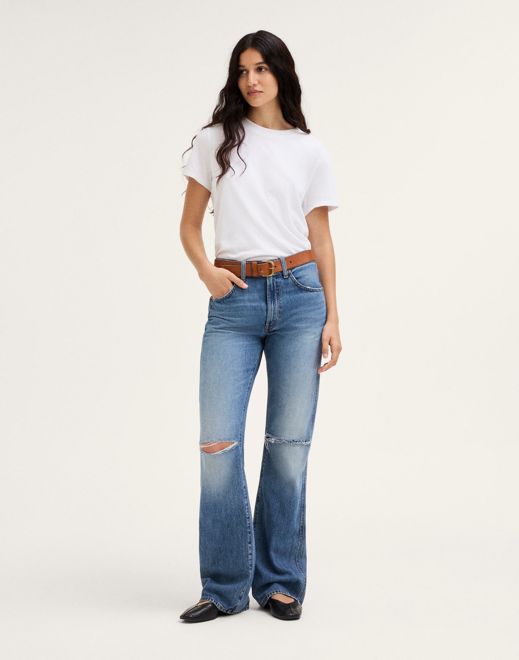 Relaxed Bootcut Jeans