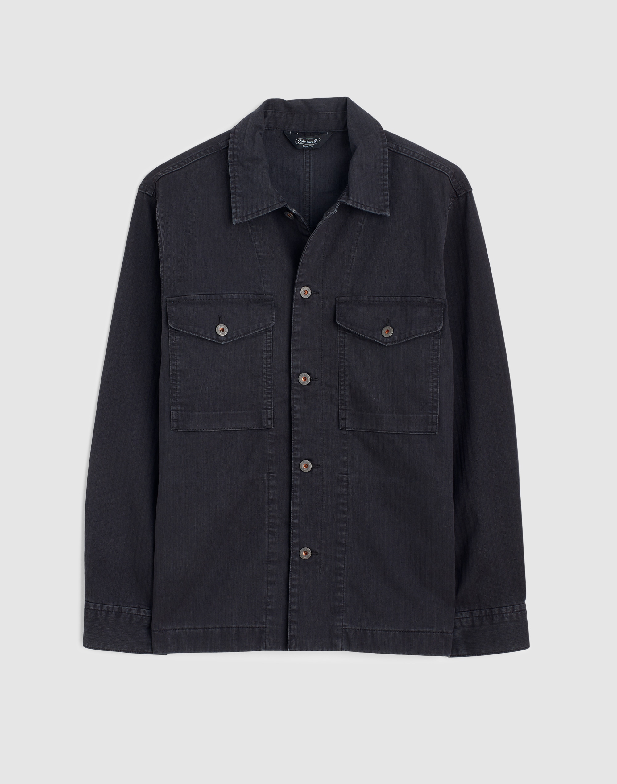 Herringbone Shirt-Jacket