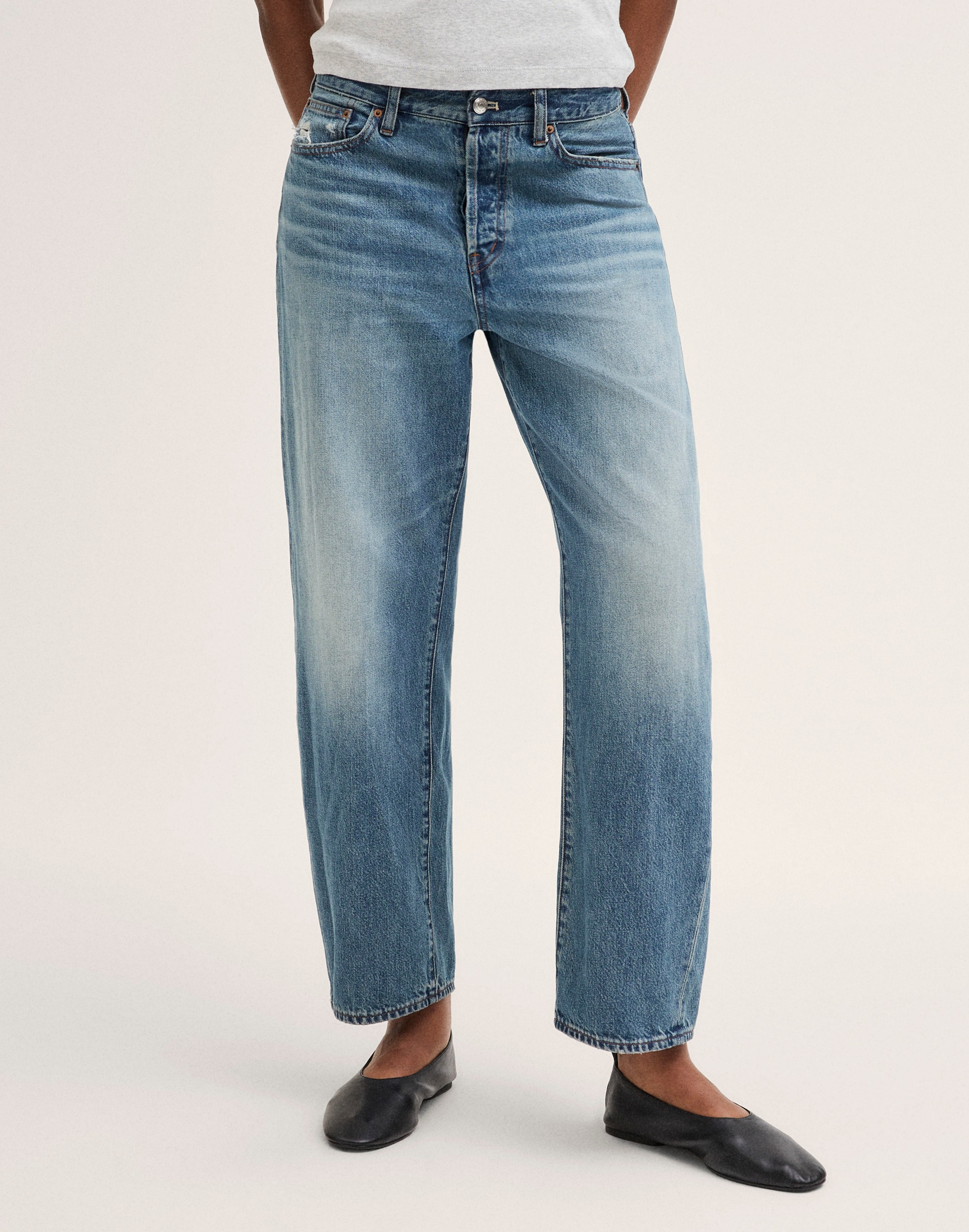 The Tall Curvy Barrel-Leg Jean