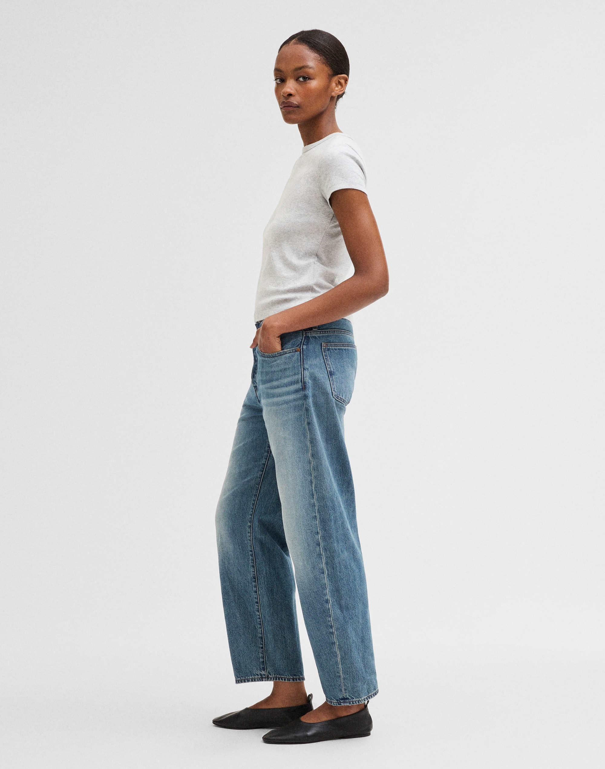 The Curvy Barrel-Leg Jean