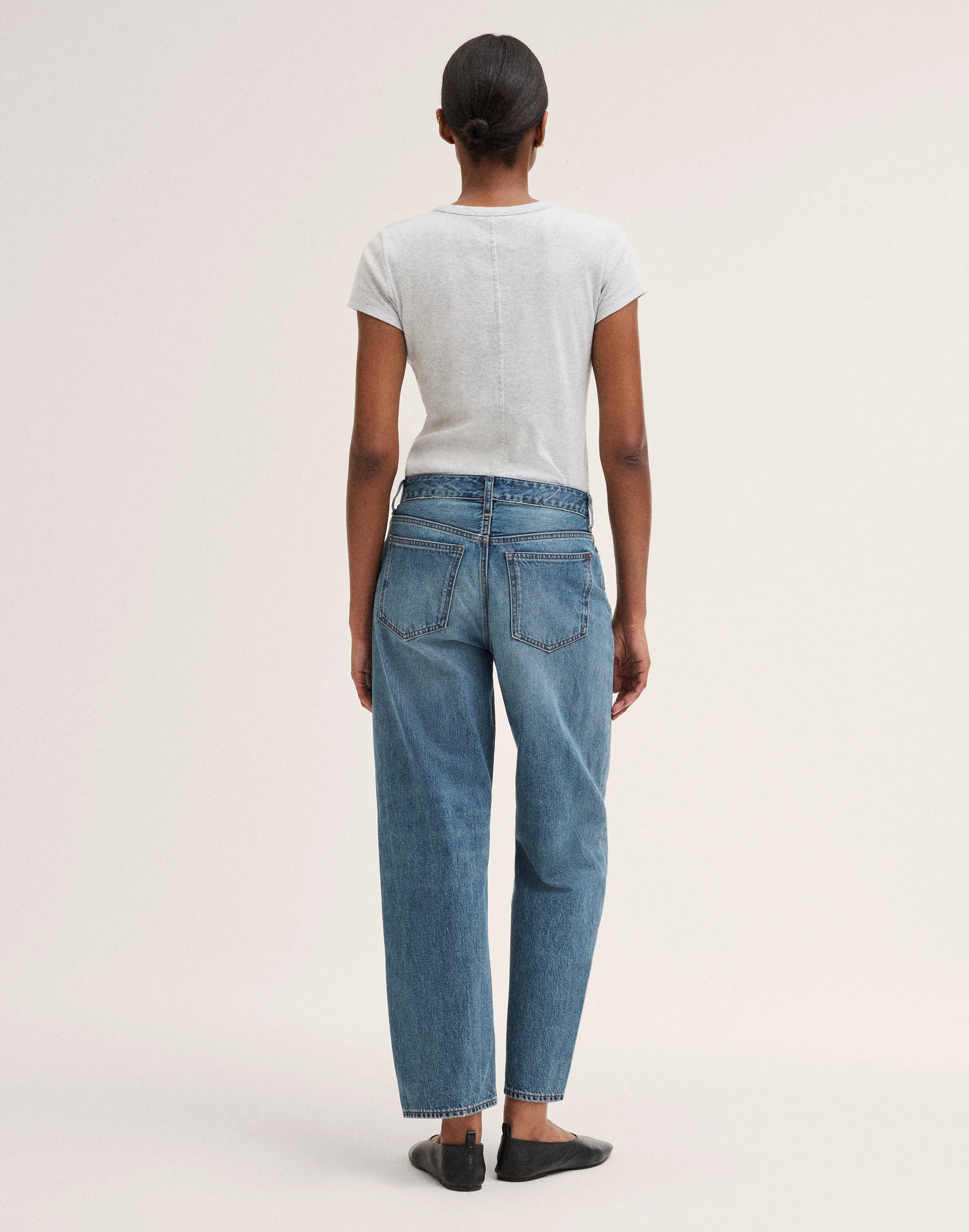 The Tall Curvy Barrel-Leg Jean