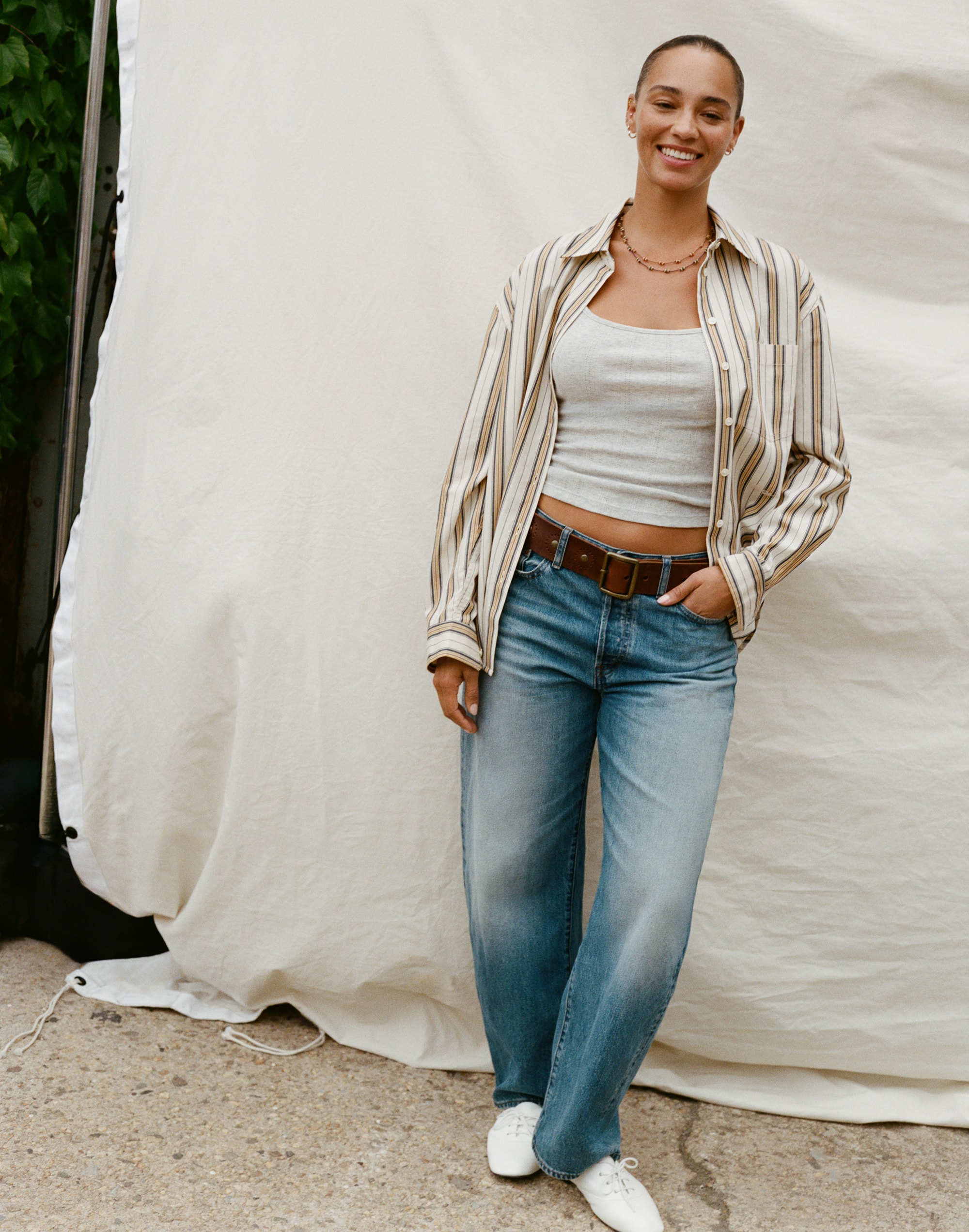 The Curvy Barrel-Leg Jean