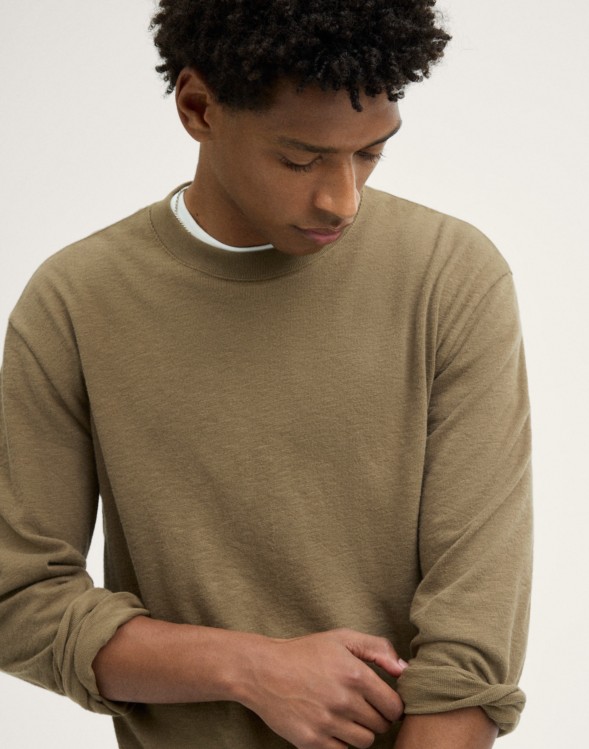 The Long-Sleeve Tee in Weekend Slub