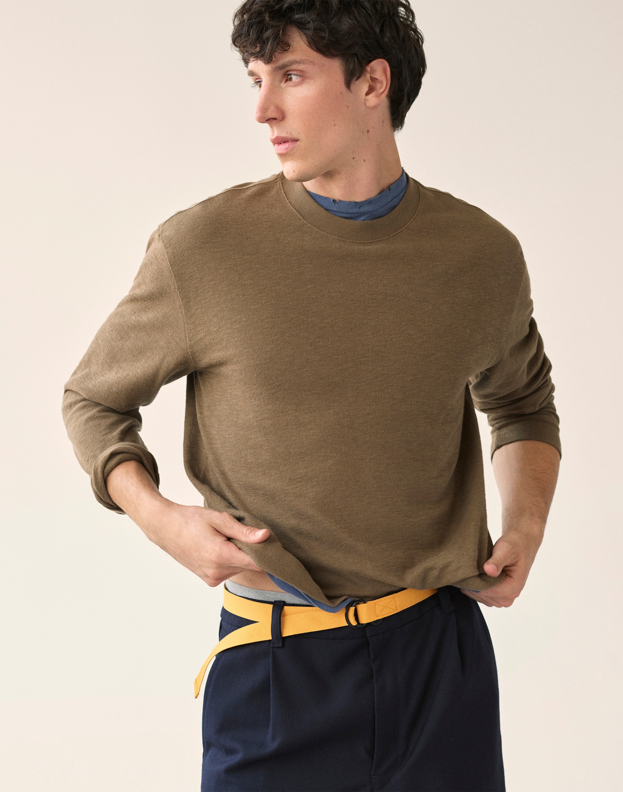 The Long-Sleeve Tee in Weekend Slub