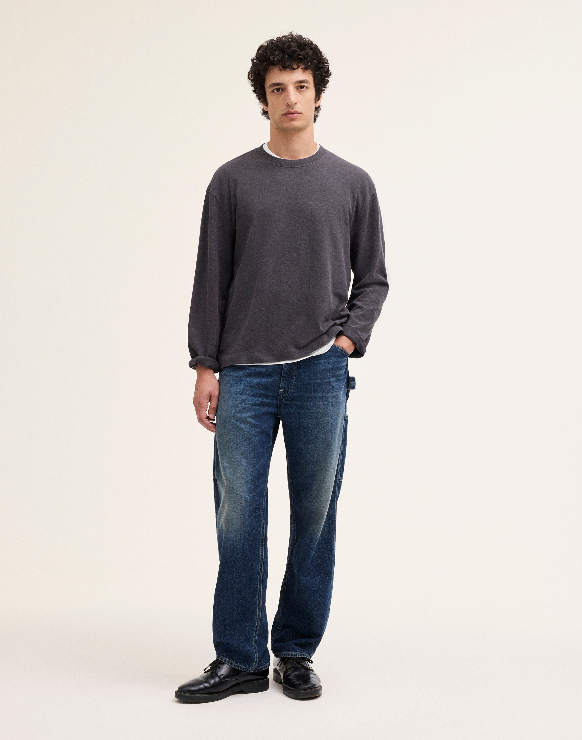 The Long-Sleeve Tee in Weekend Slub