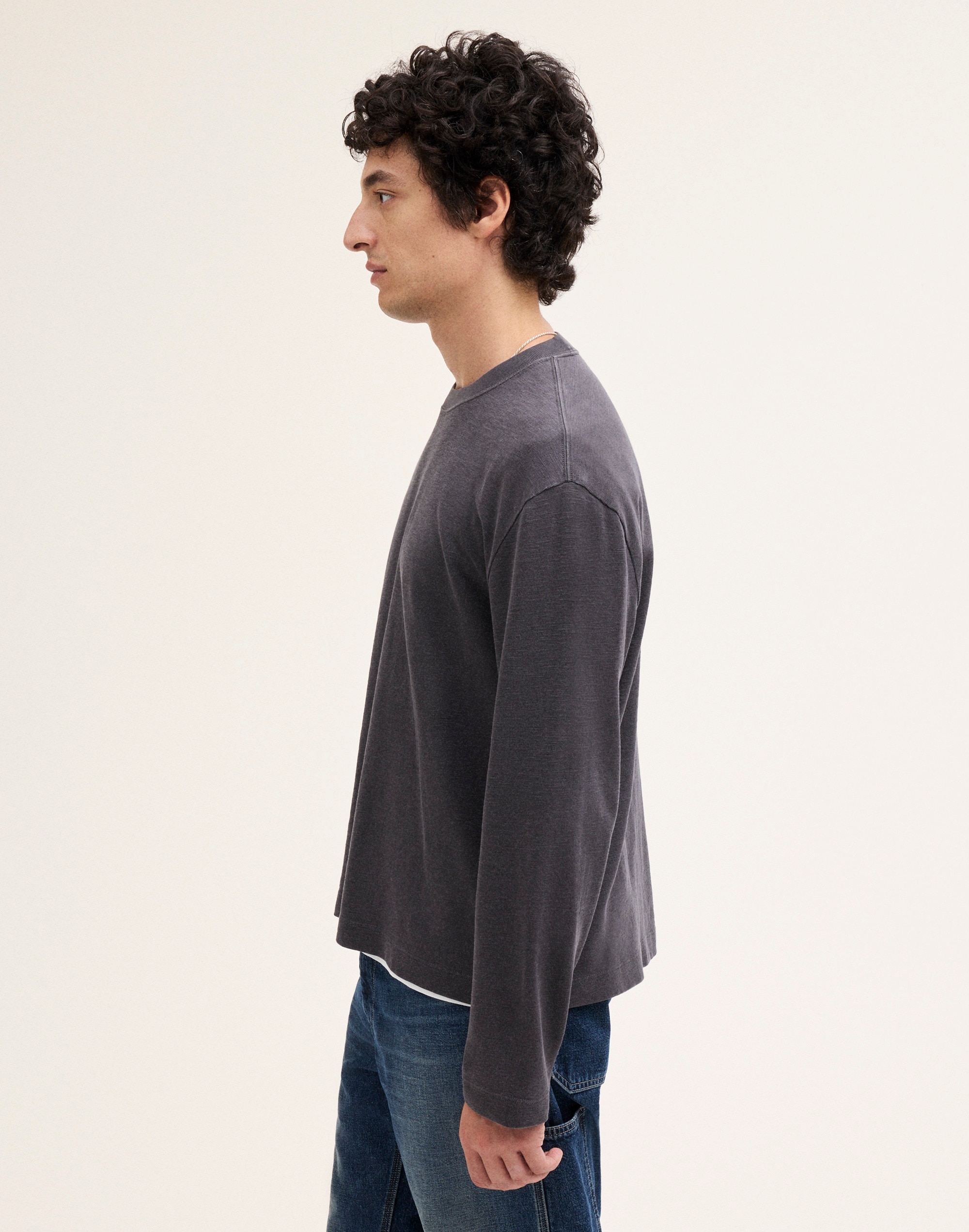The Long-Sleeve Tee in Weekend Slub