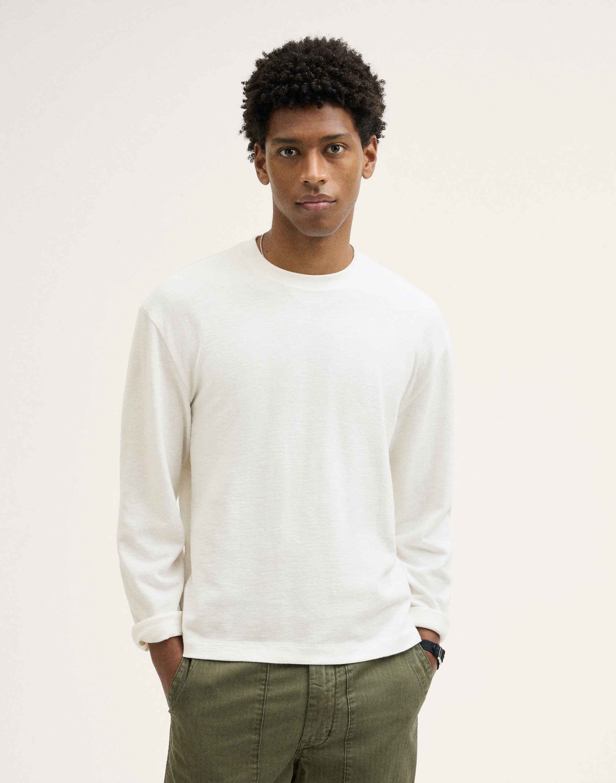 The Long-Sleeve Tee in Weekend Slub