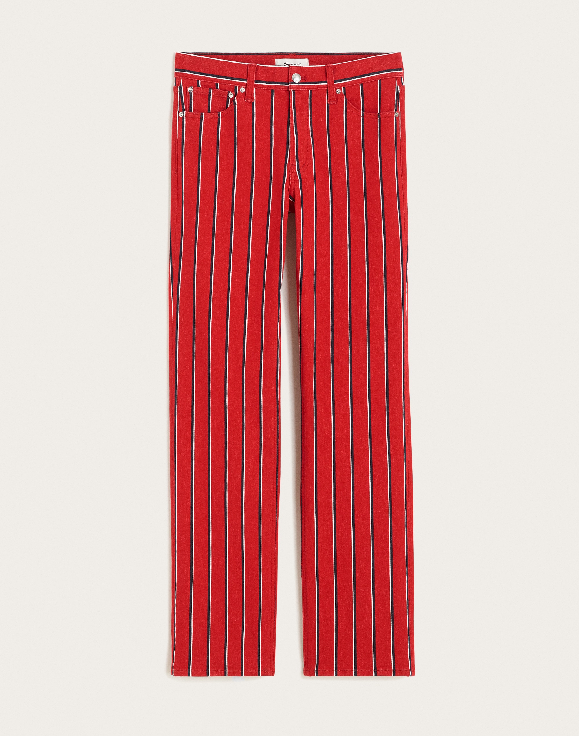 The Low-Rise Slim Pant in Stretch Twill