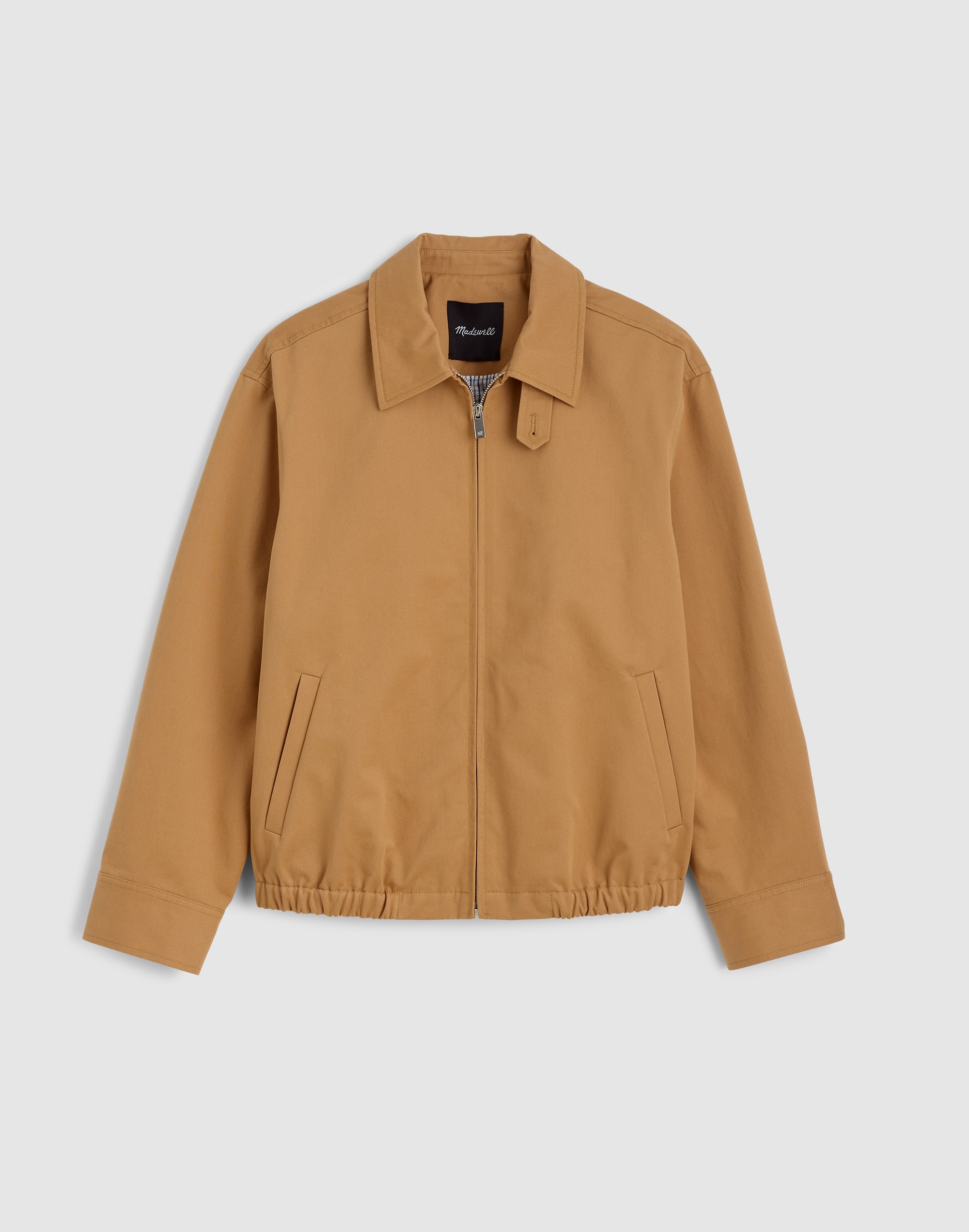 Relaxed Bomber Jacket Cotton Twill