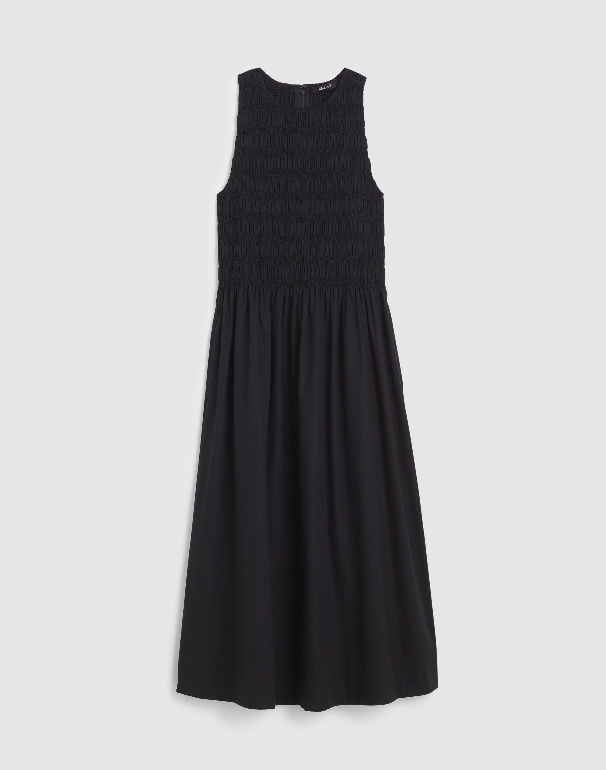 Smocked Racerback Midi Dress