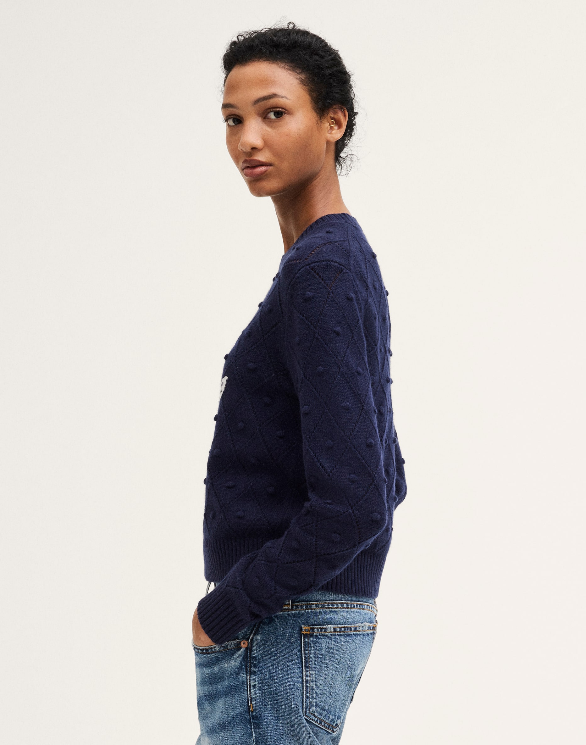 The Mila Sweater in 100% SoftWool