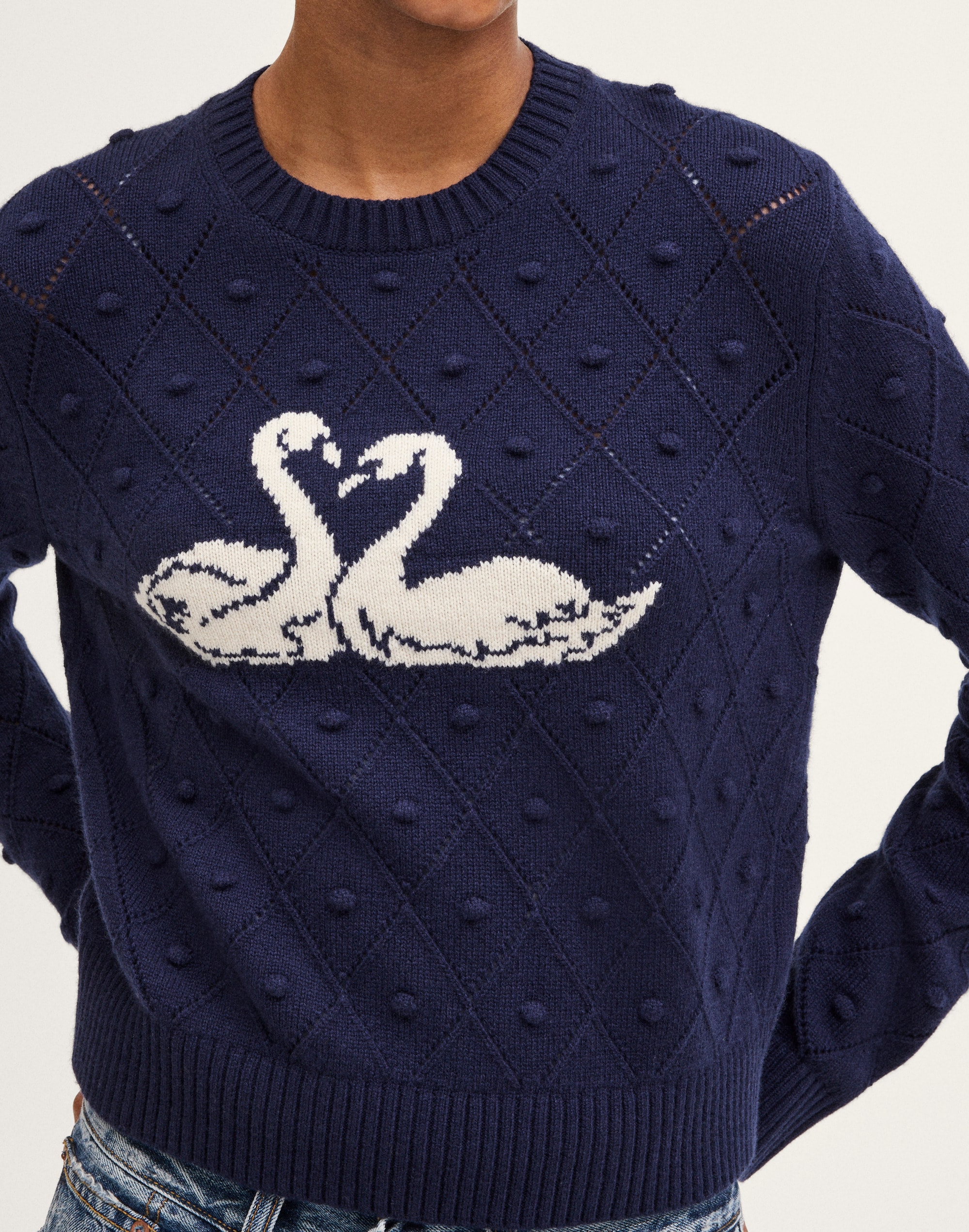 The Mila Sweater in 100% SoftWool