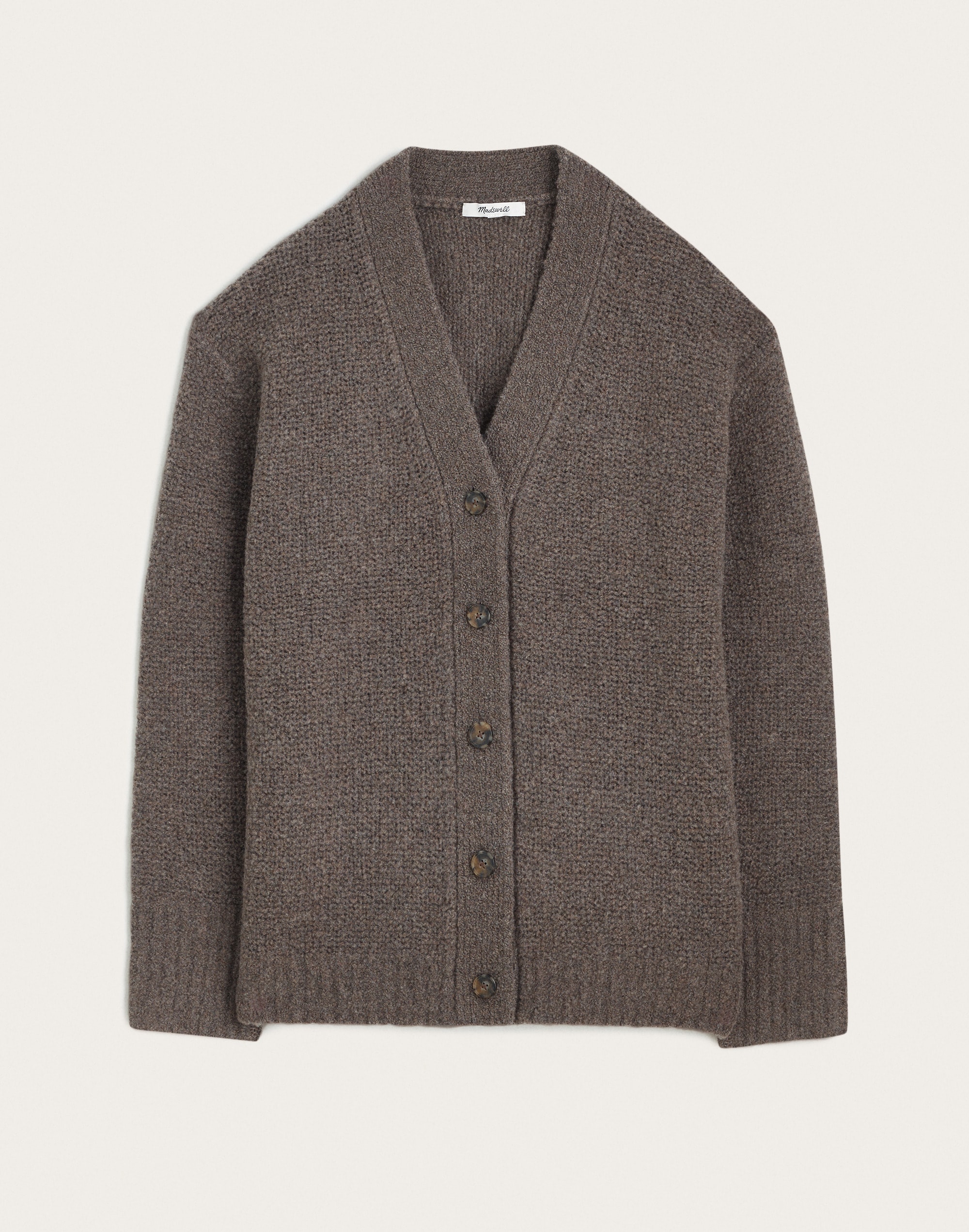 Oversize Boucl&eacute; Cardigan