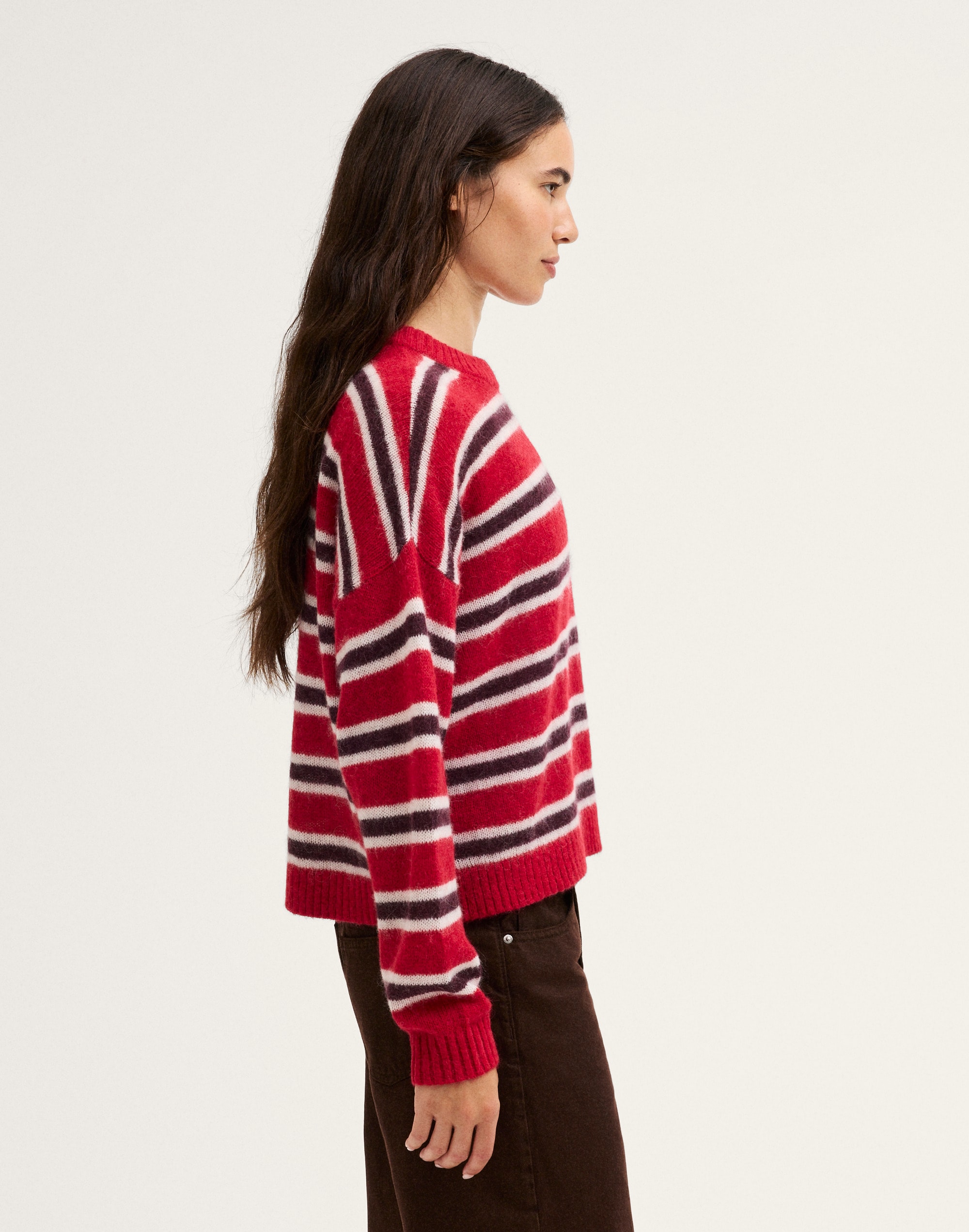 Crewneck Sweater in Alpaca Blend