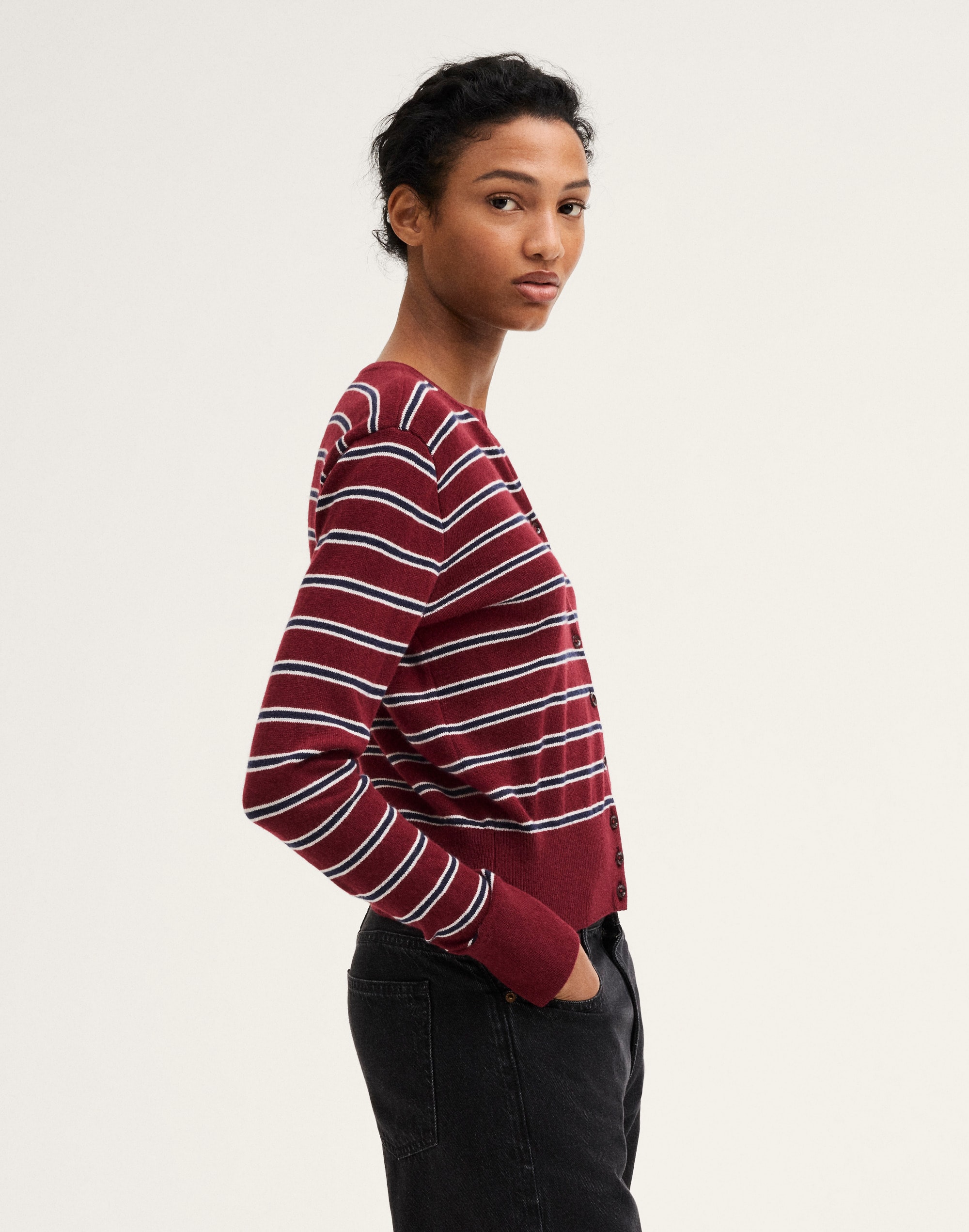 The Sophia Cardigan in 100% SoftWool