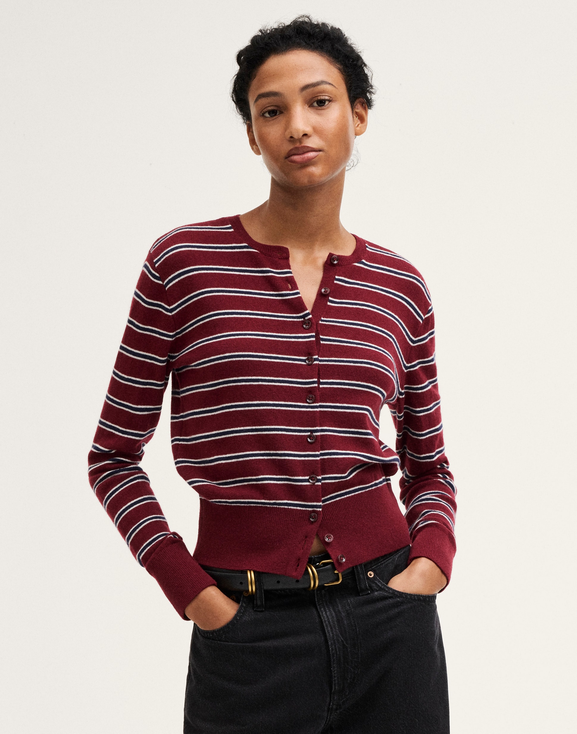The Sophia Cardigan in 100% SoftWool