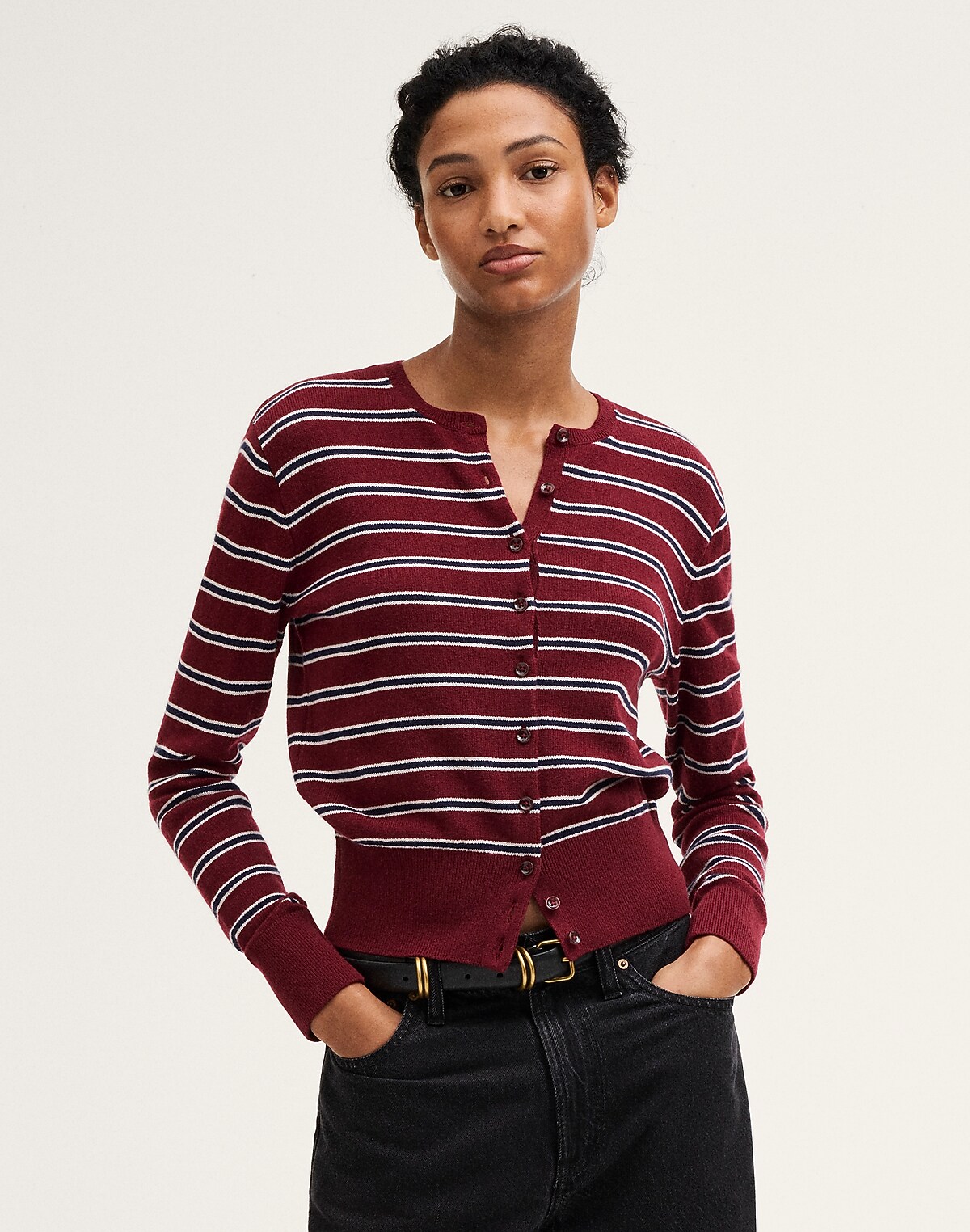 The Sophia Cardigan in 100% SoftWool