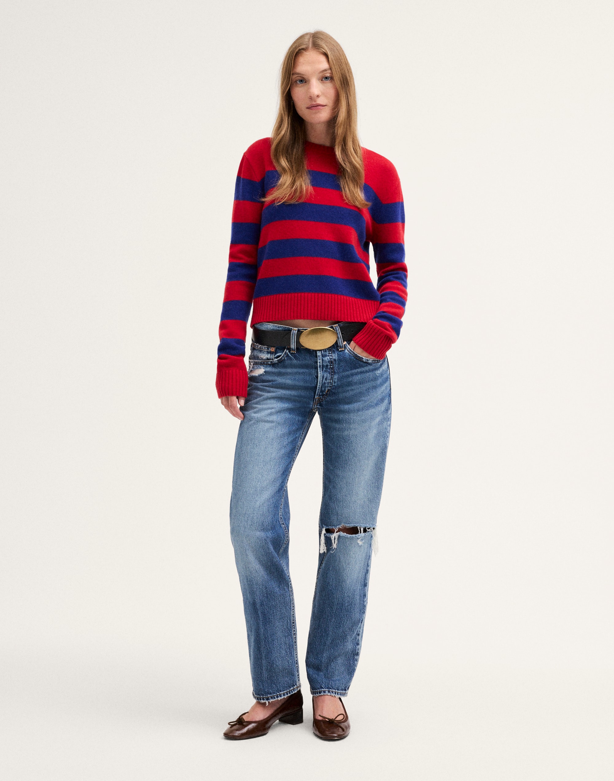The Mila Sweater in 100% SoftWool