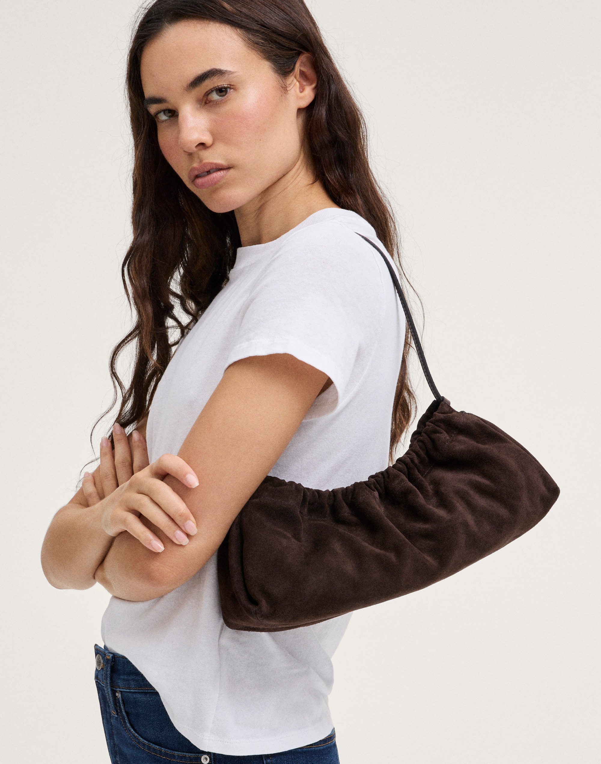 Ruched Clutch