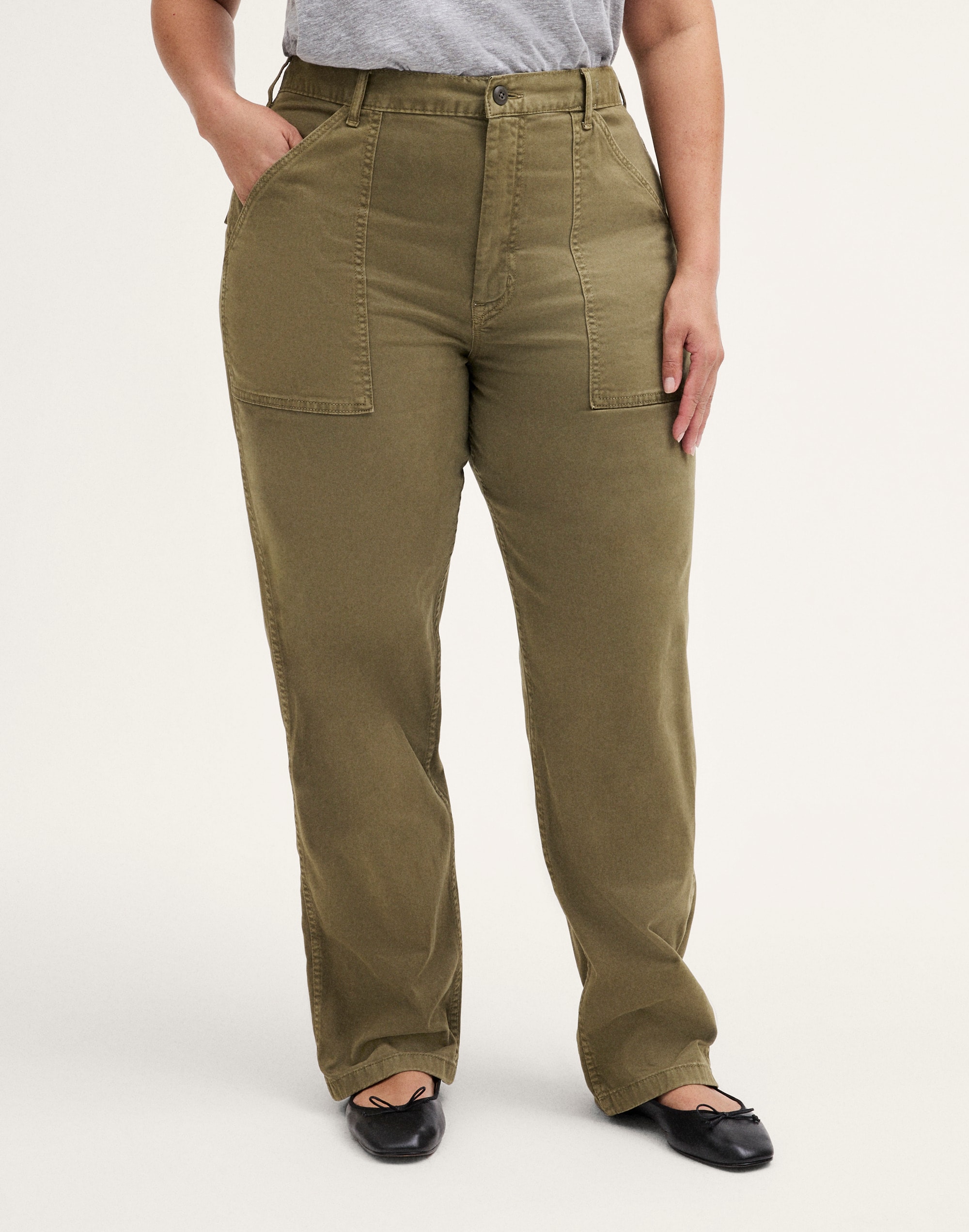 The Plus Reissue Tall Utility Straight-Leg Pants
