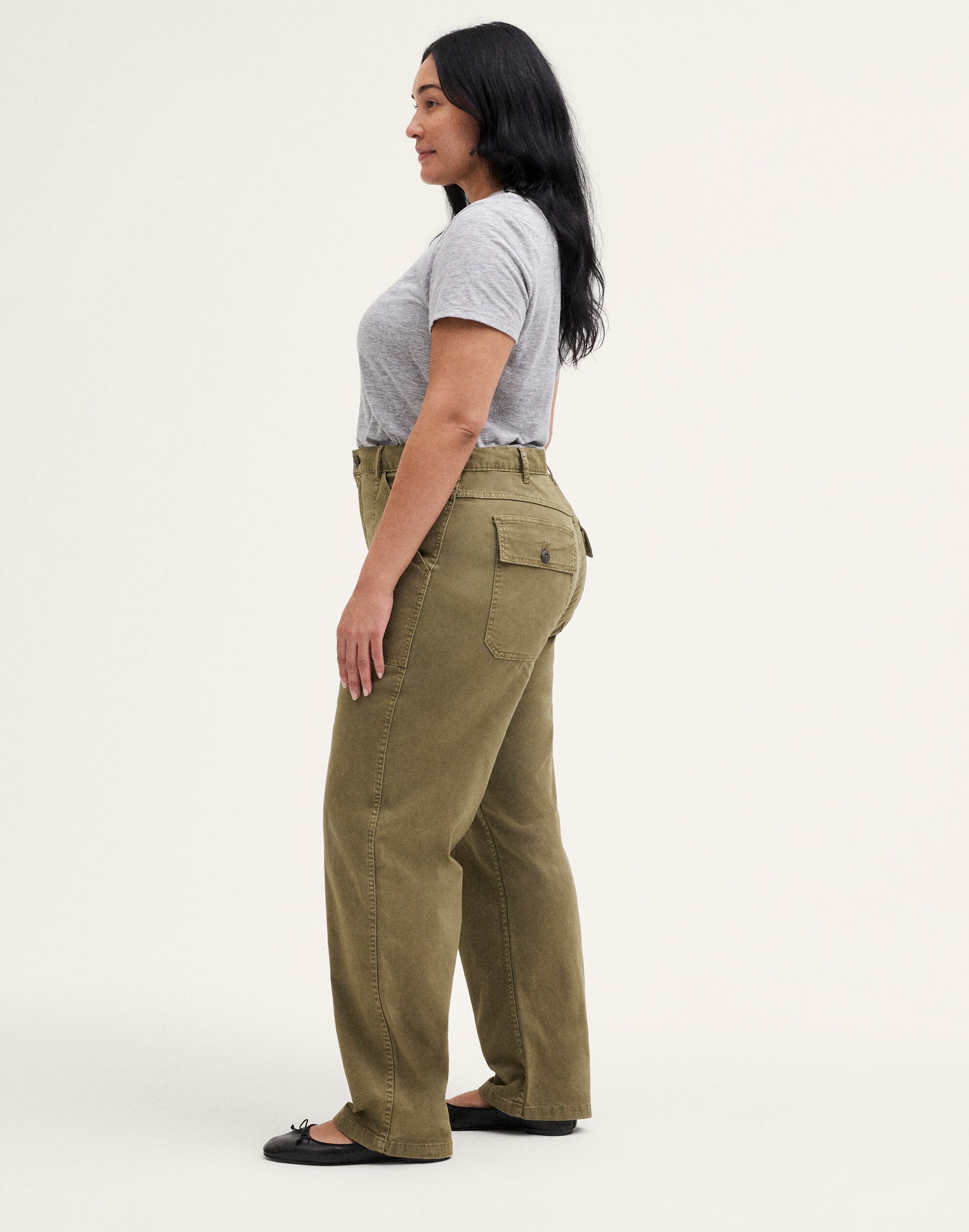 The Plus Reissue Tall Utility Straight-Leg Pants