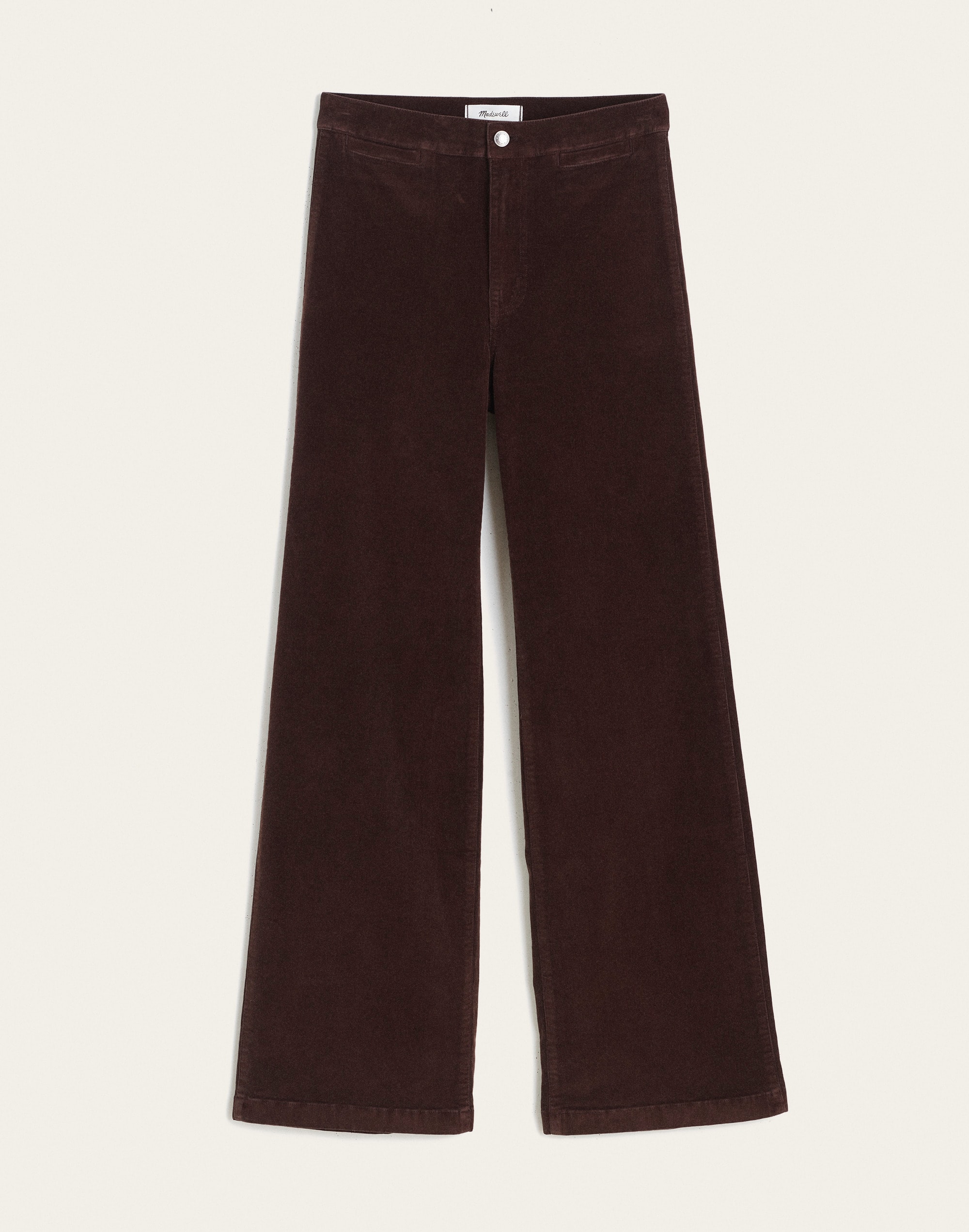 The Curvy Wide-Leg Pant in Corduroy