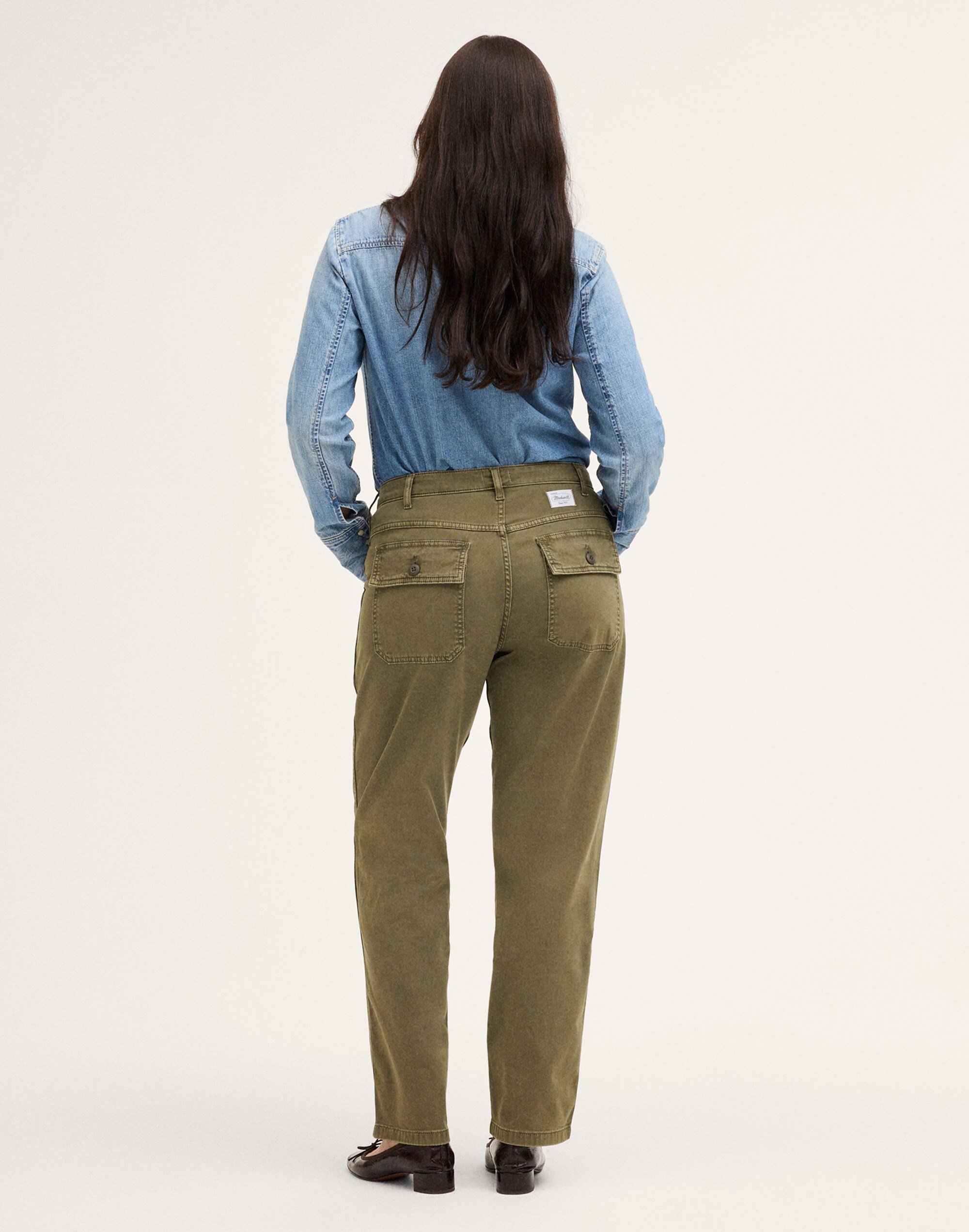 The Reissue Curvy Utility Straight-Leg Pants