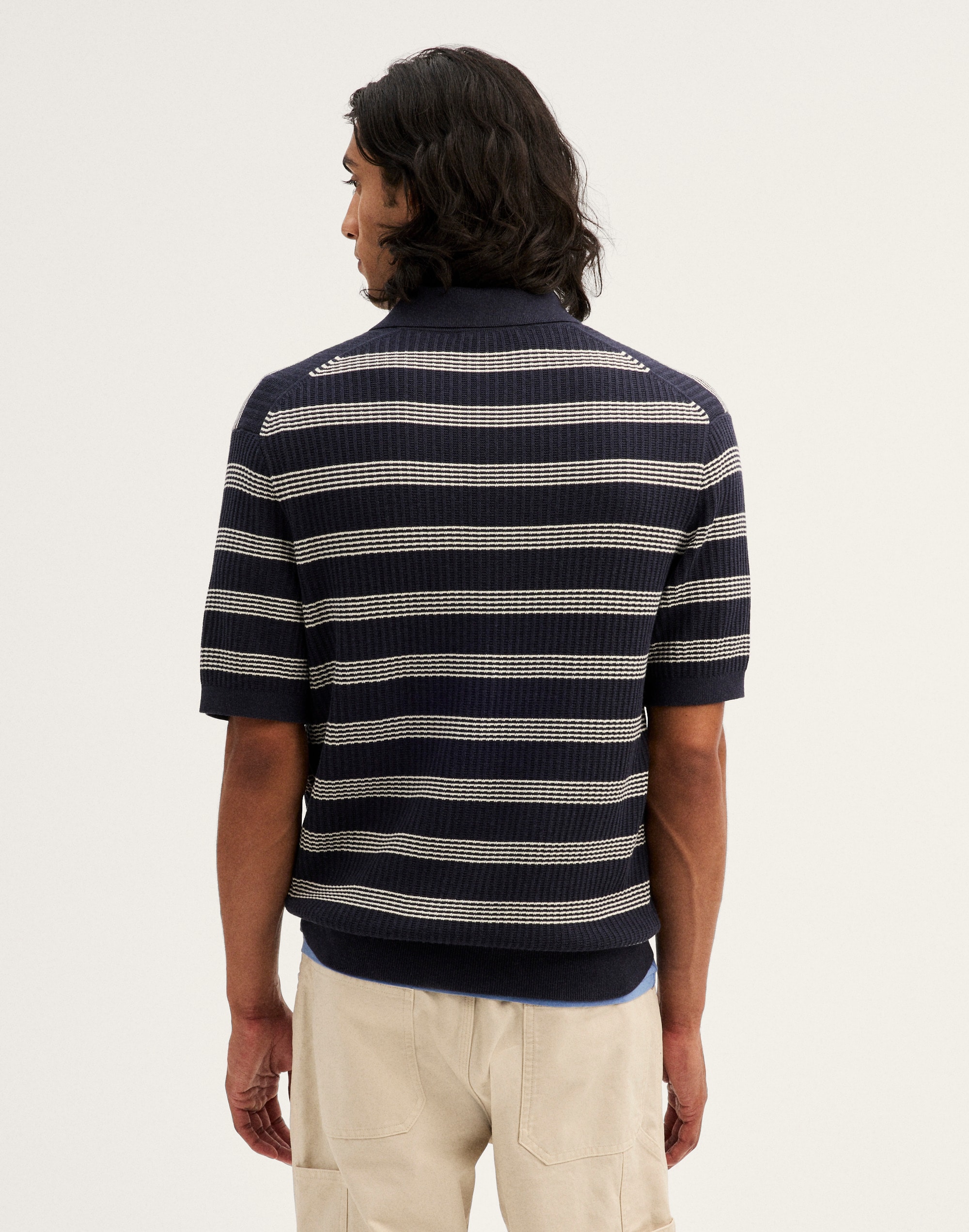 Three-Button Polo Shirt