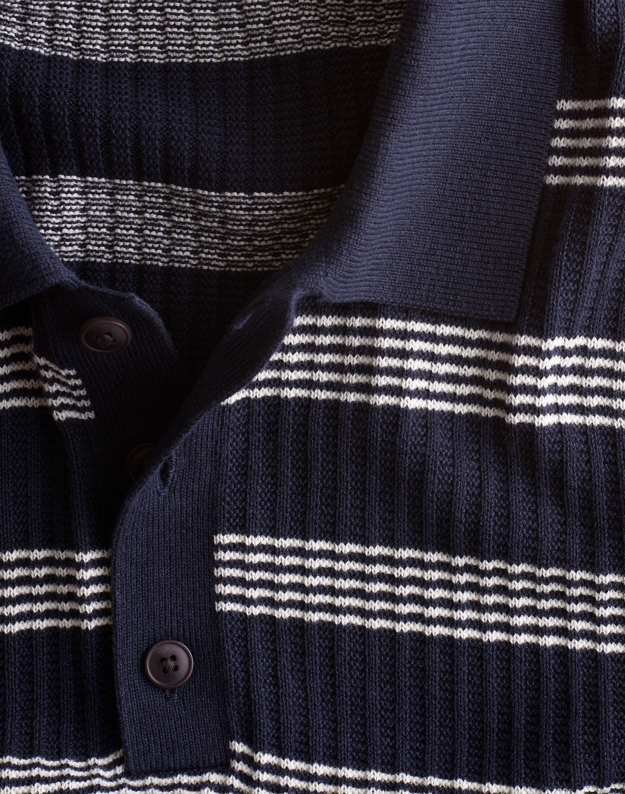Three-Button Polo Shirt