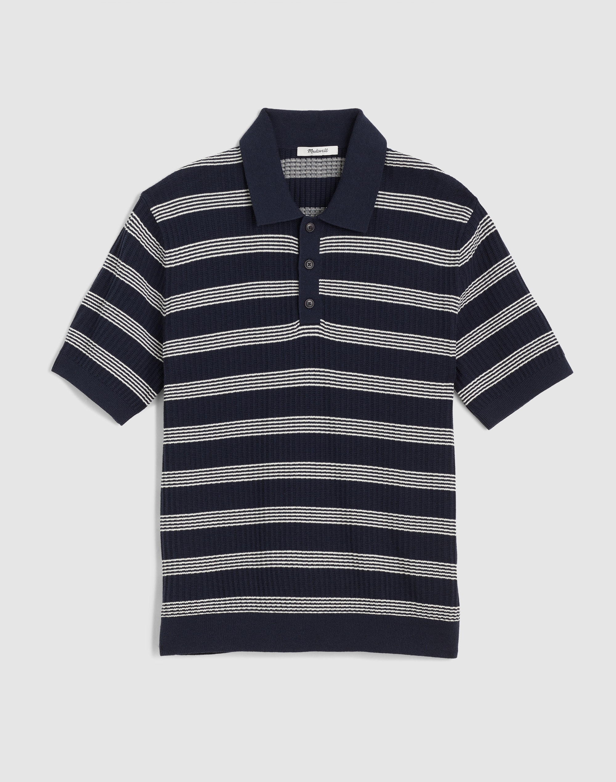 Three-Button Polo Shirt