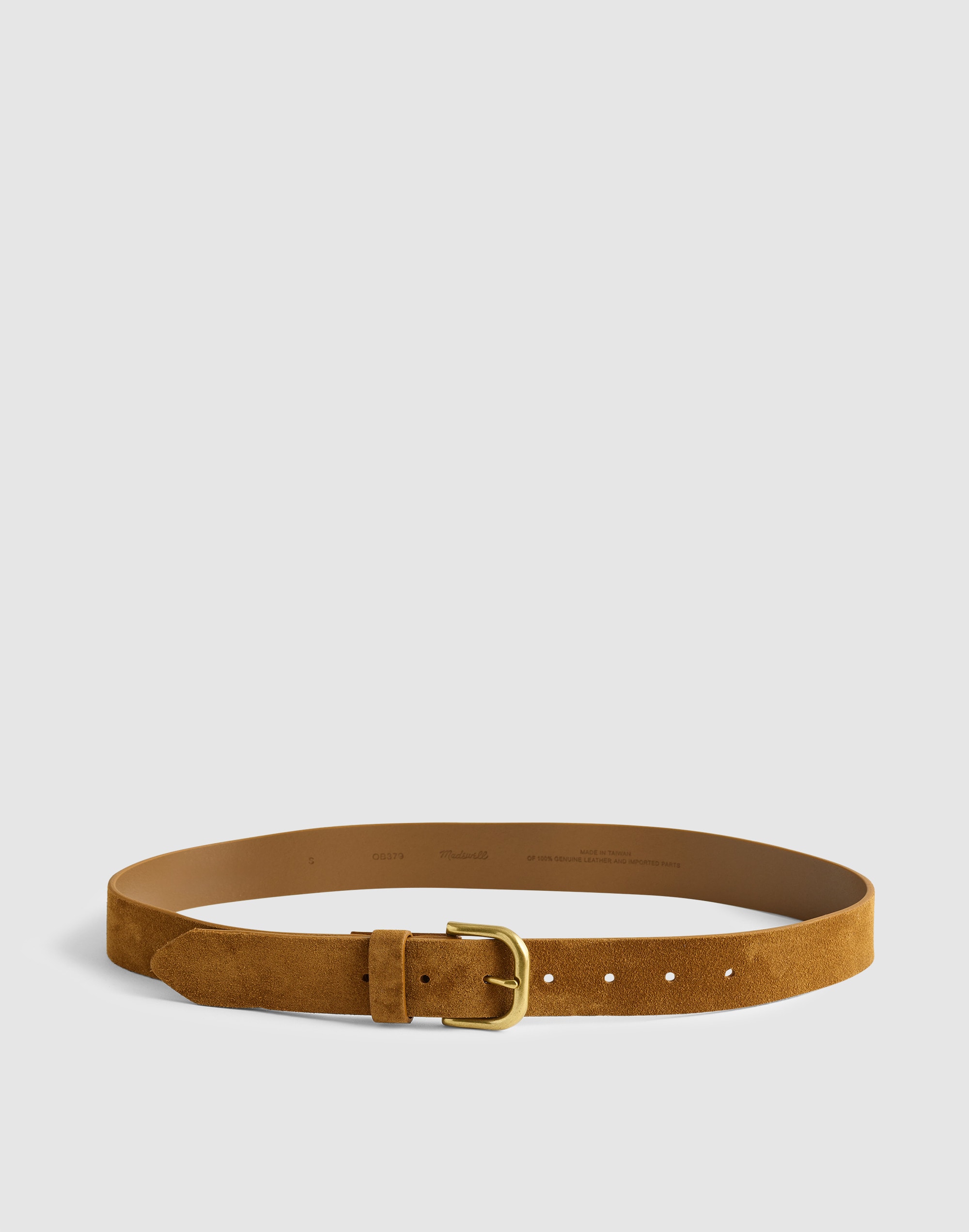 Madewell The Everyday Belt In Brown