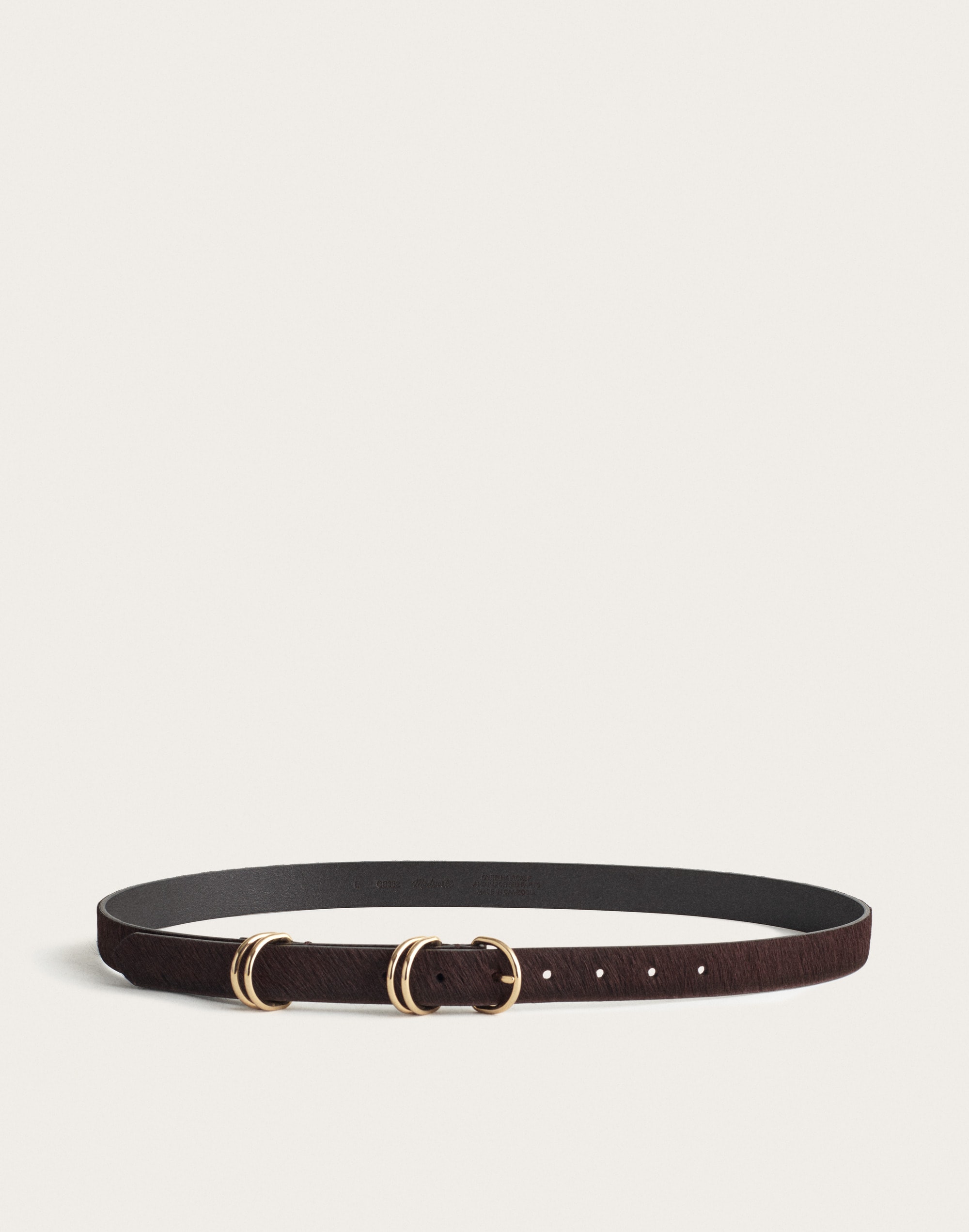 Double D-Ring Belt