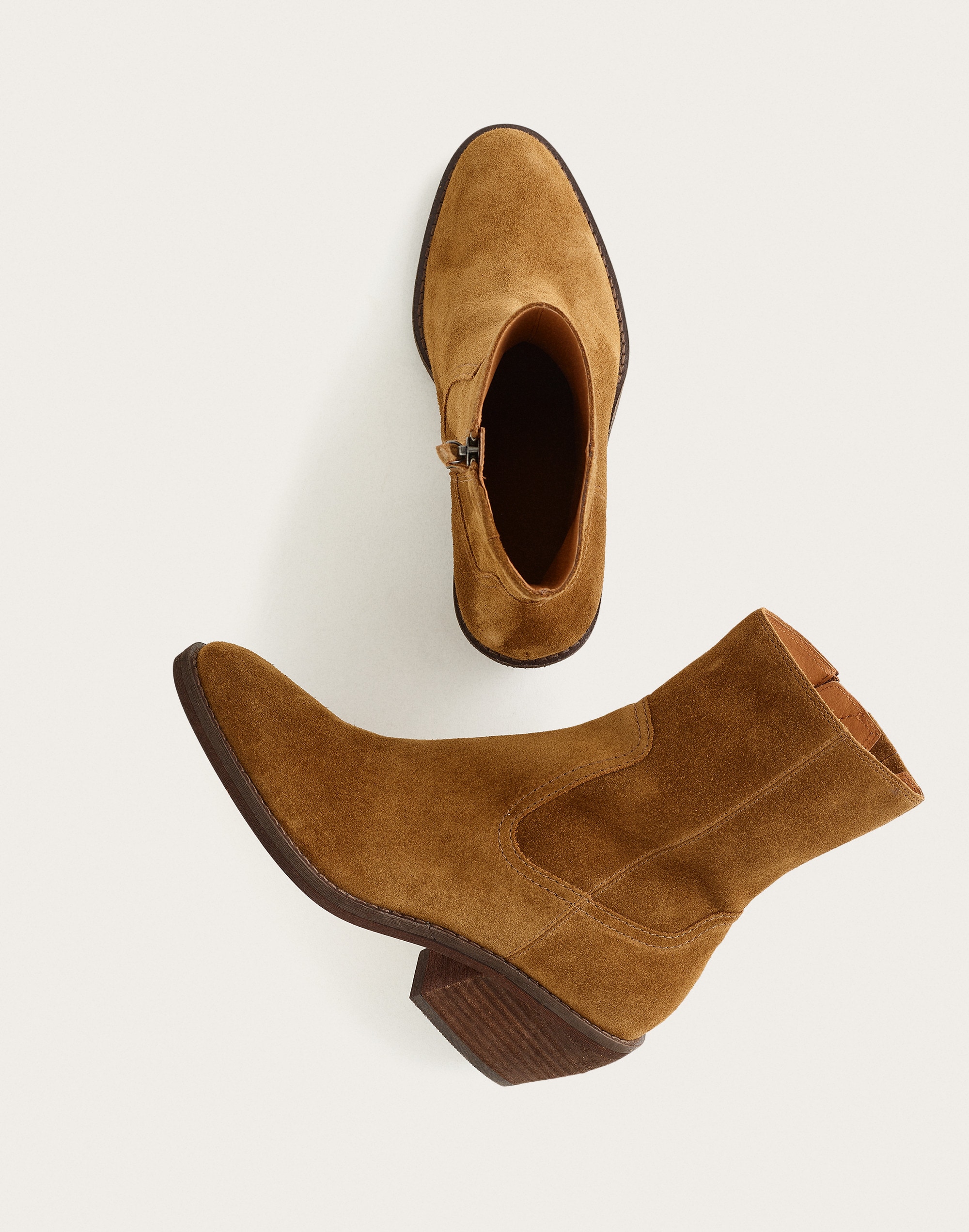 Madewell The Claudio Ankle Boot In Forage
