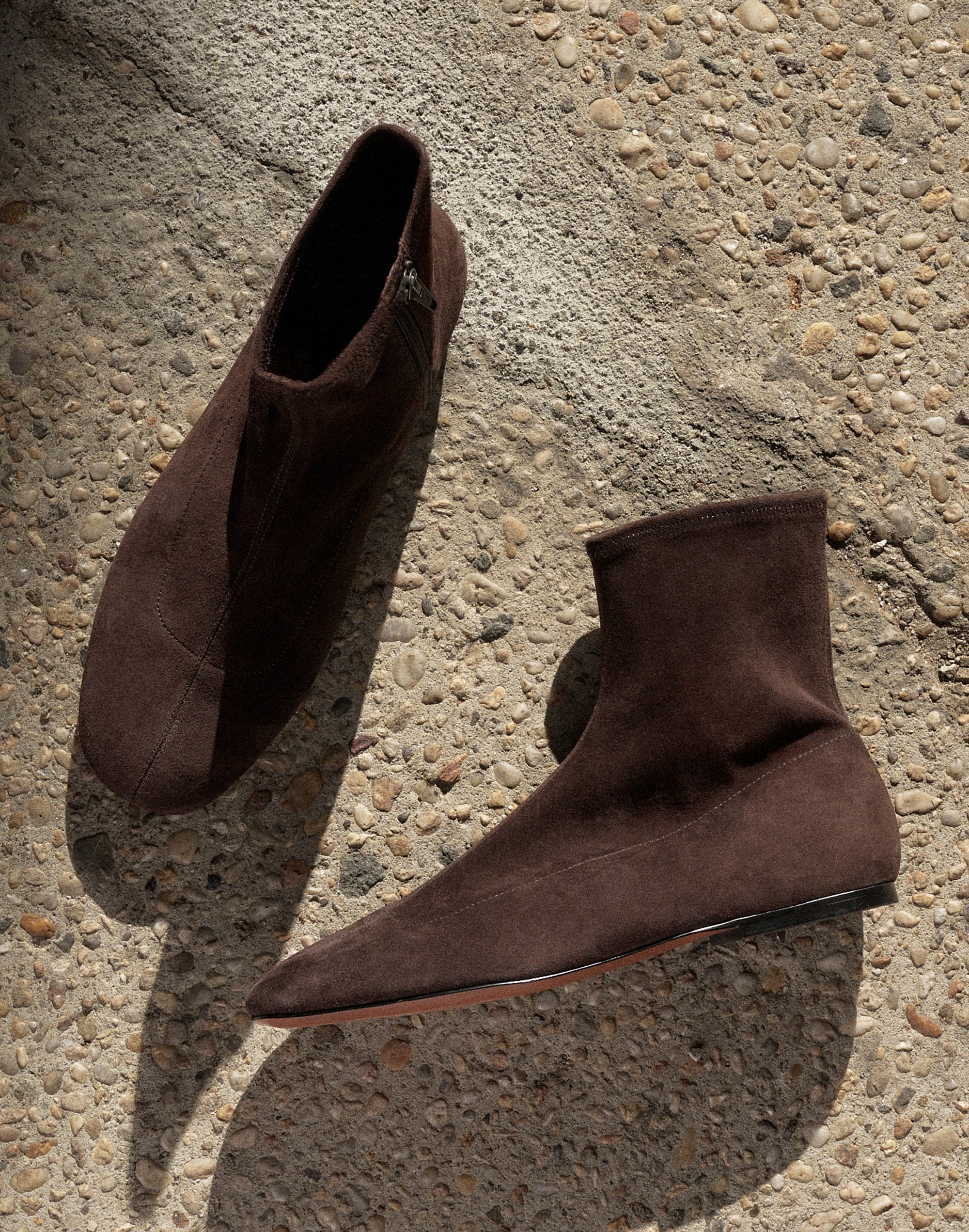 The Paisley Flat Ankle Boot
