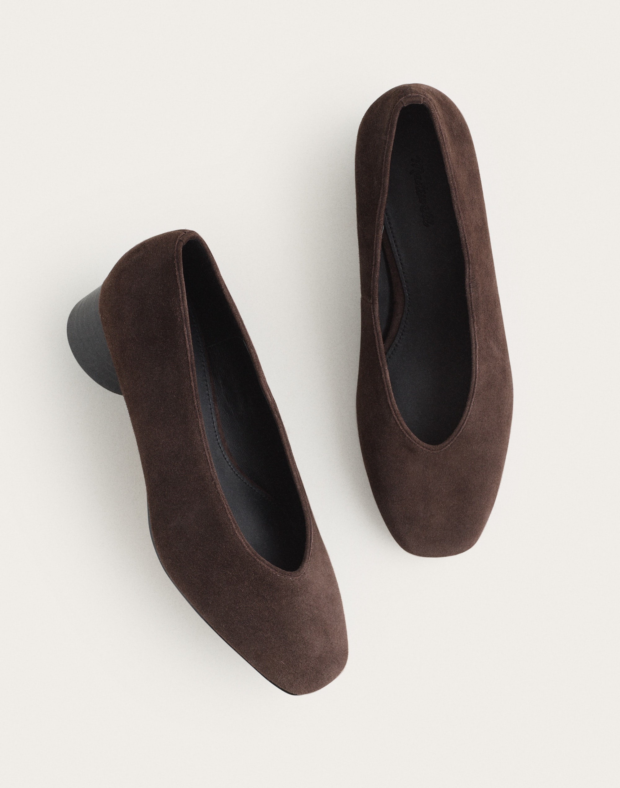 Madewell The Mylie Pump In Dark Carob