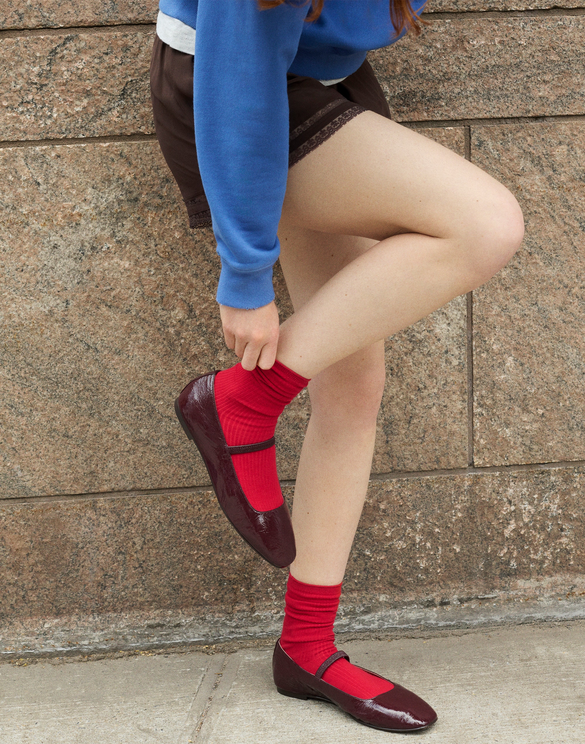 The Greta Mary Jane Flat