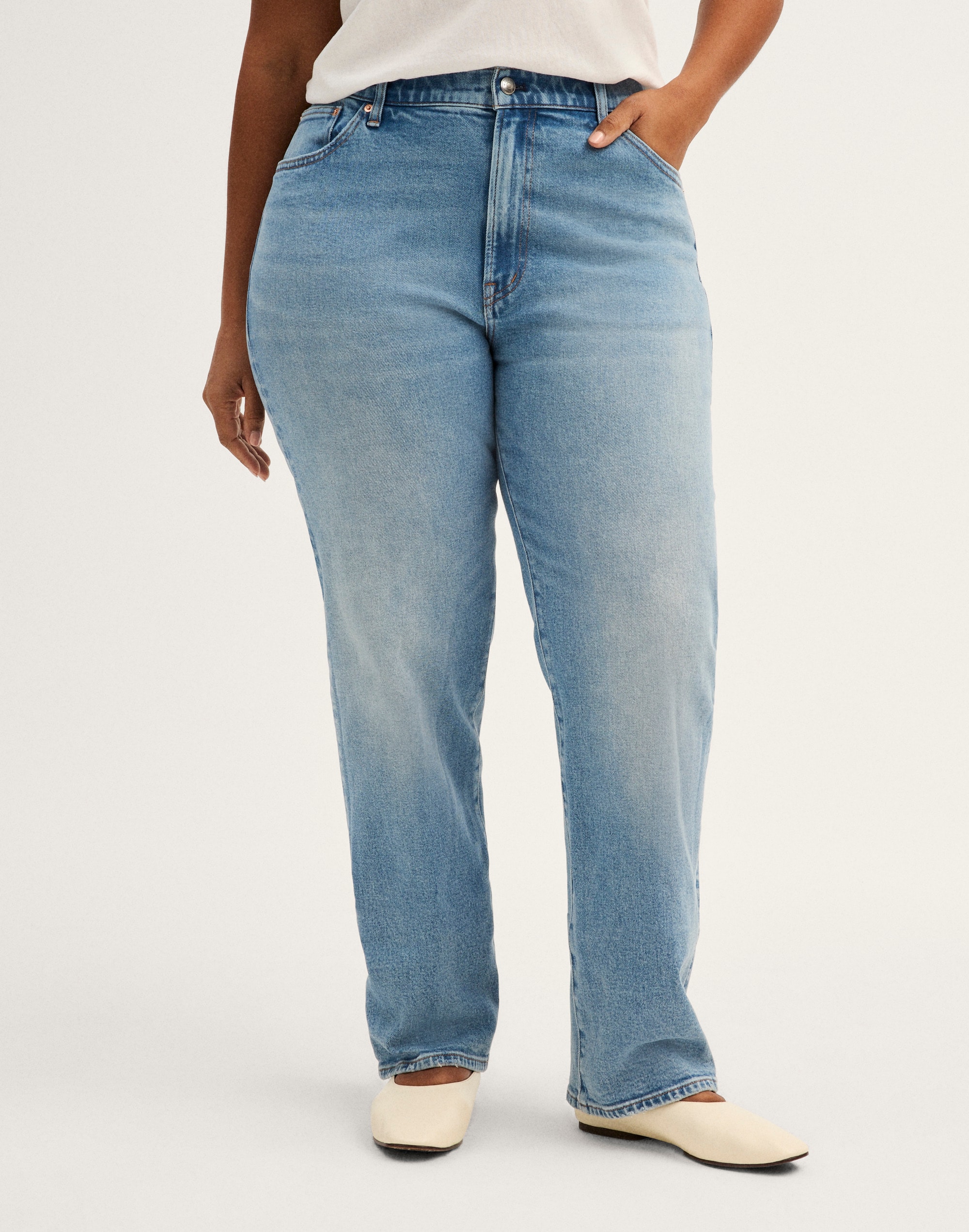 The Plus Jules Slim-Straight Jean