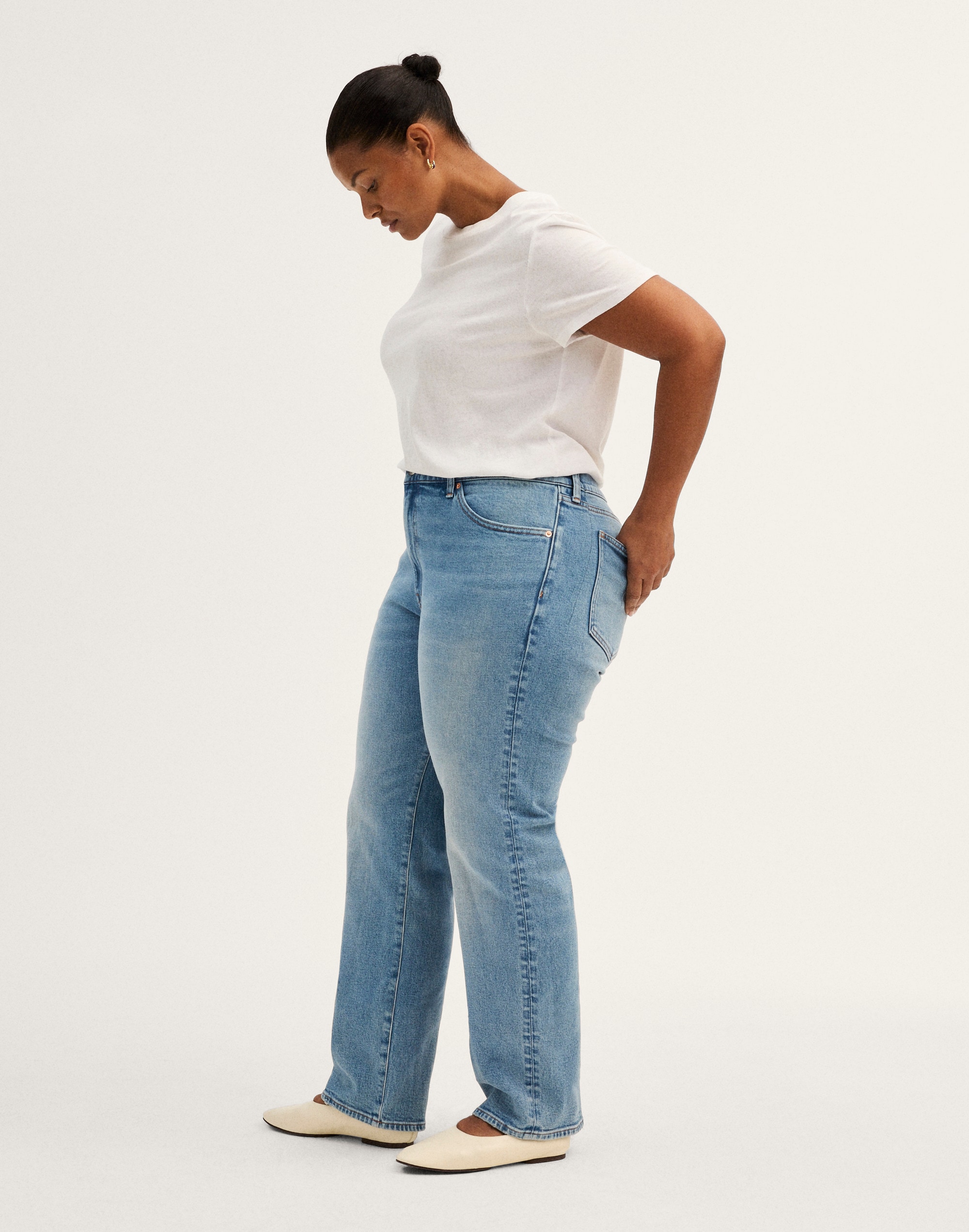 The Plus Jules Slim-Straight Jean