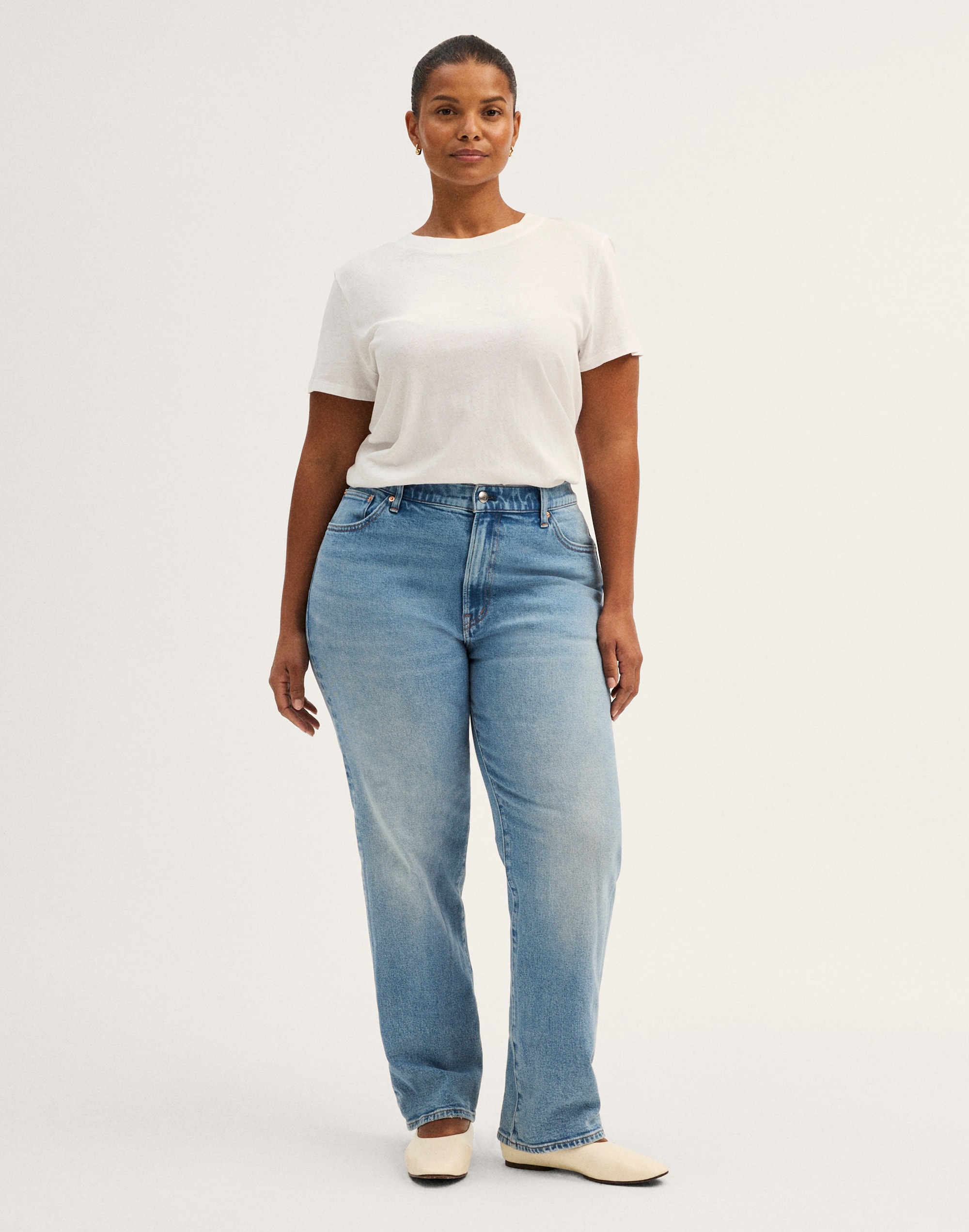 The Plus Jules Slim-Straight Jean