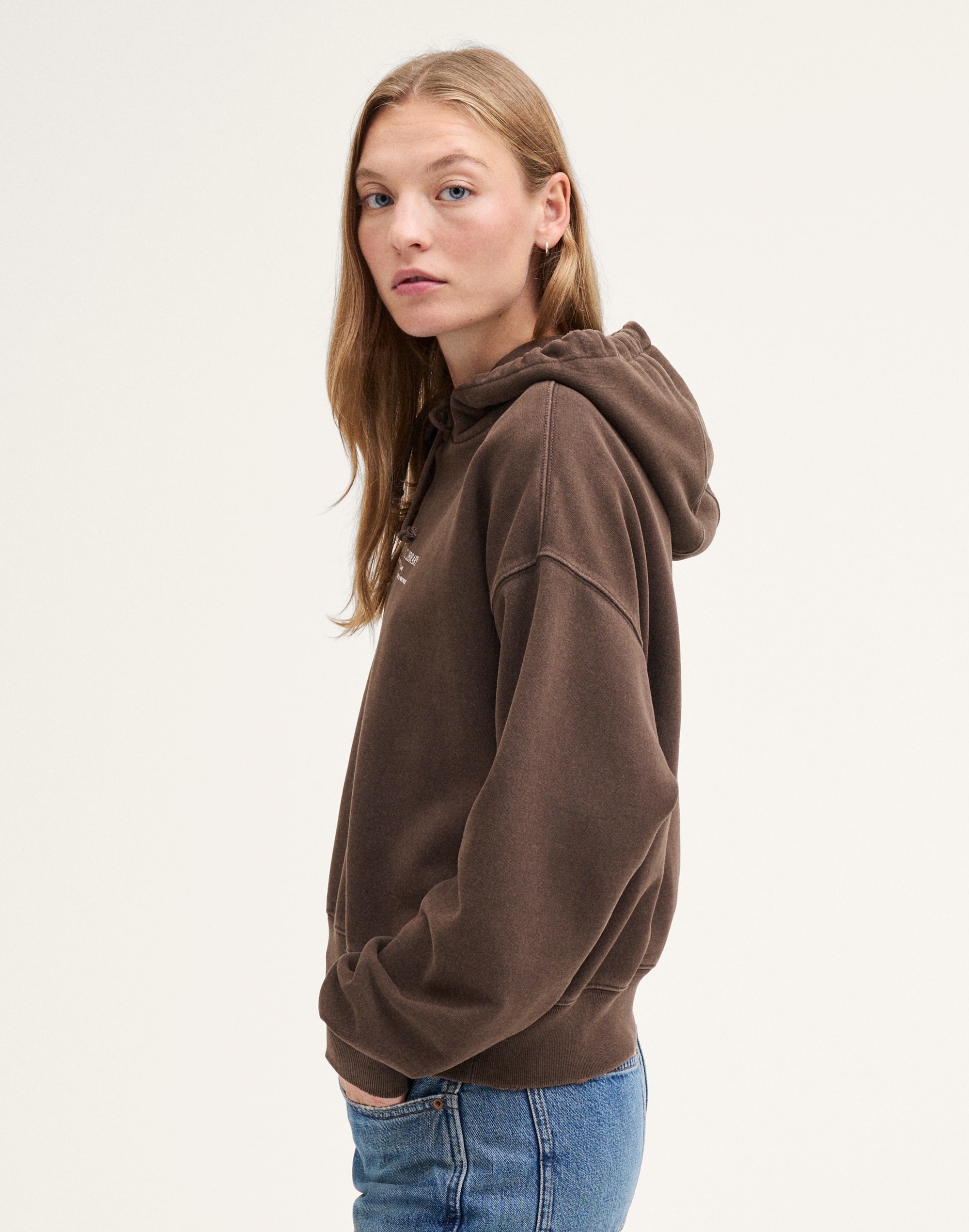Madewell x NYPL McCarren Shrunken Hoodie