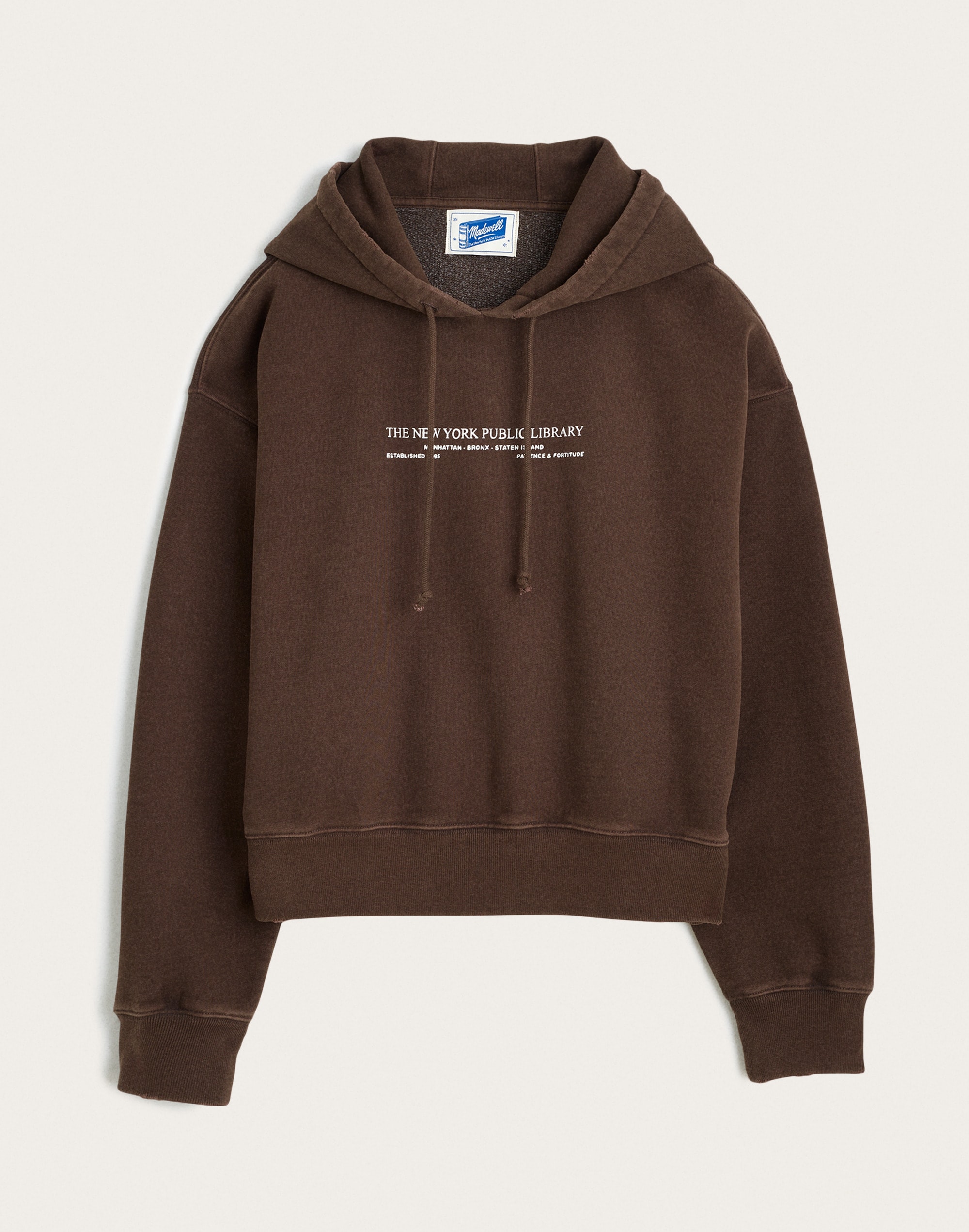 Madewell x NYPL McCarren Shrunken Hoodie