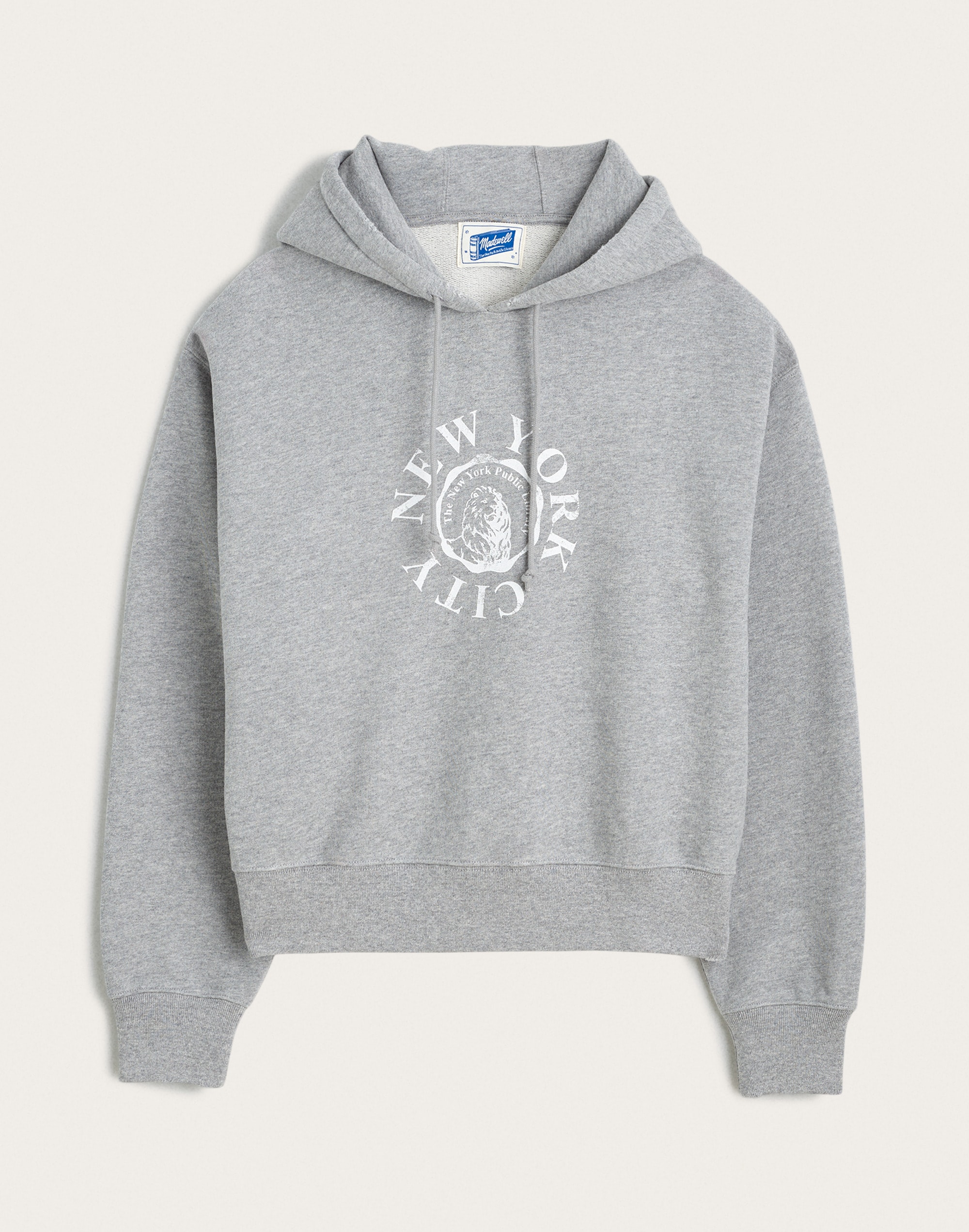 Madewell x NYPL McCarren Shrunken Hoodie