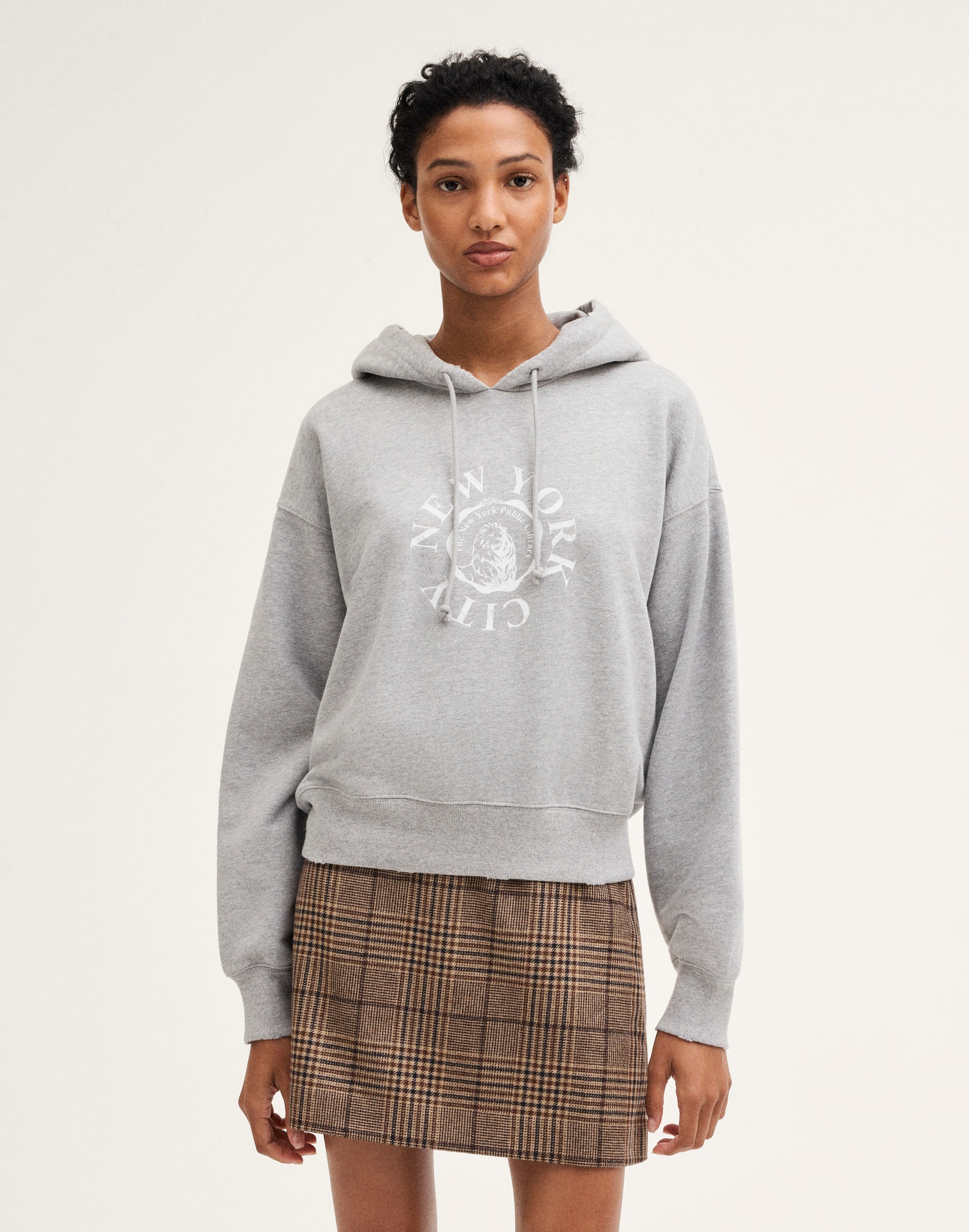 Madewell x NYPL McCarren Shrunken Hoodie