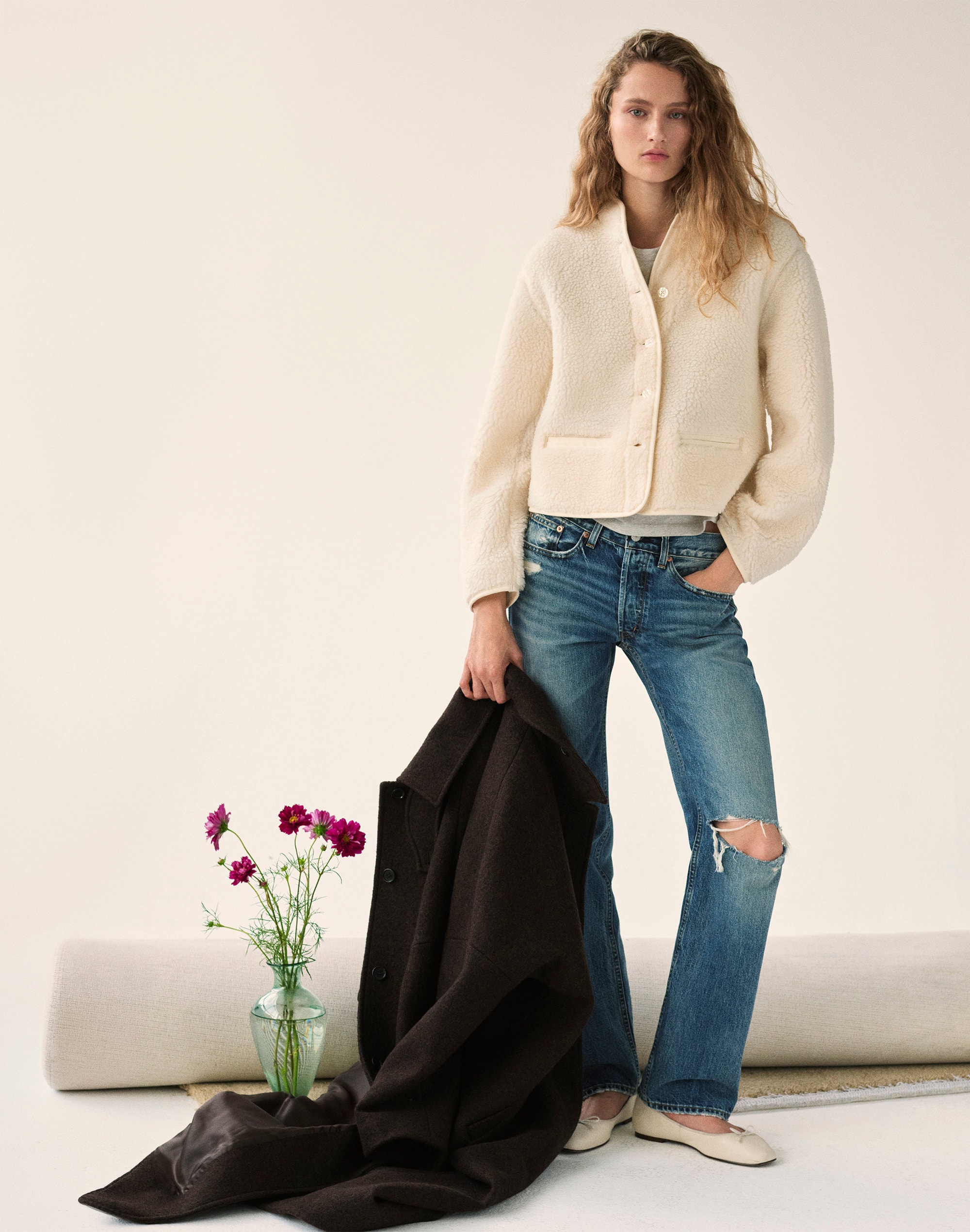Madewell x Kaihara Low-Rise Slim Jean
