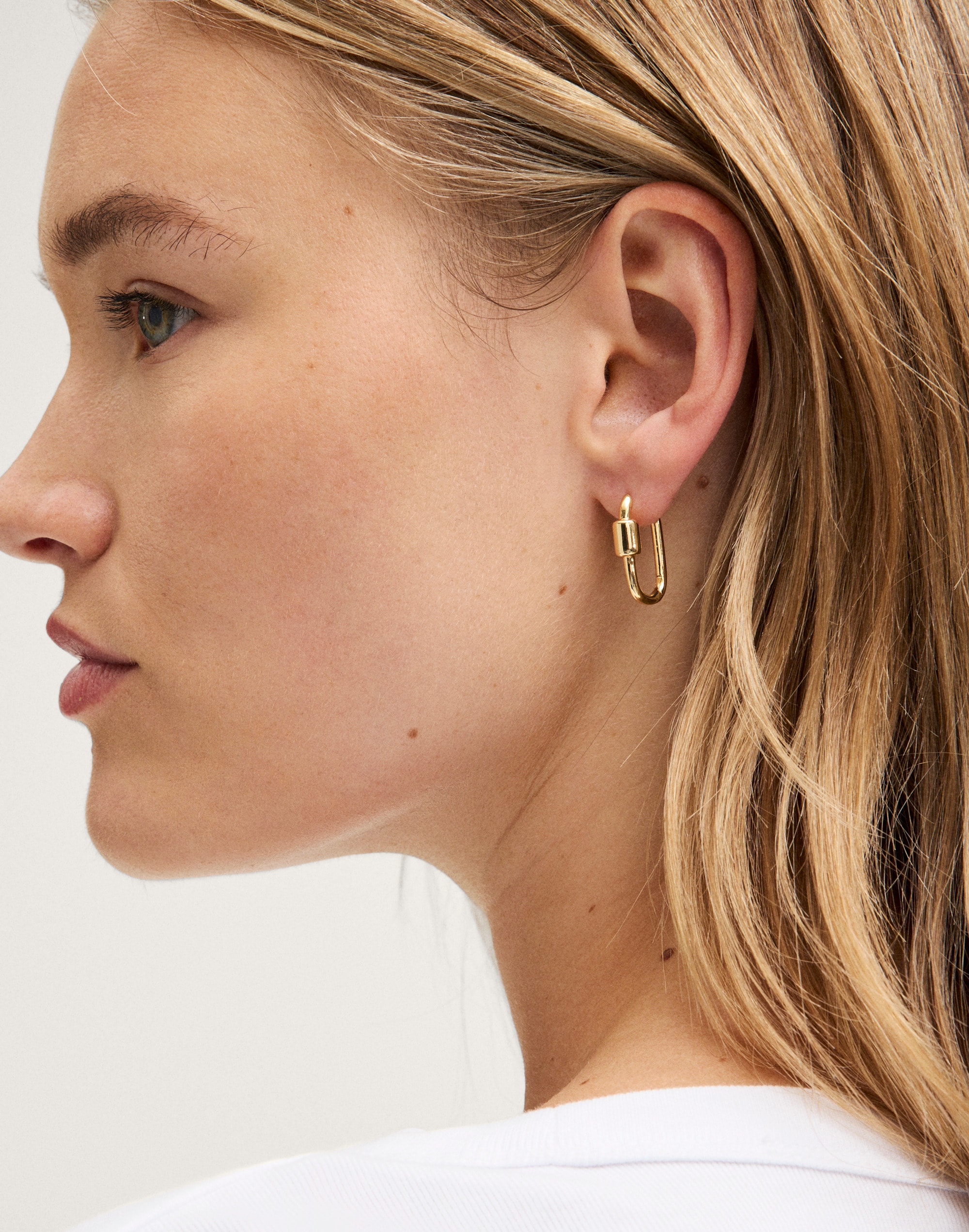 Carabiner Hoop Earrings