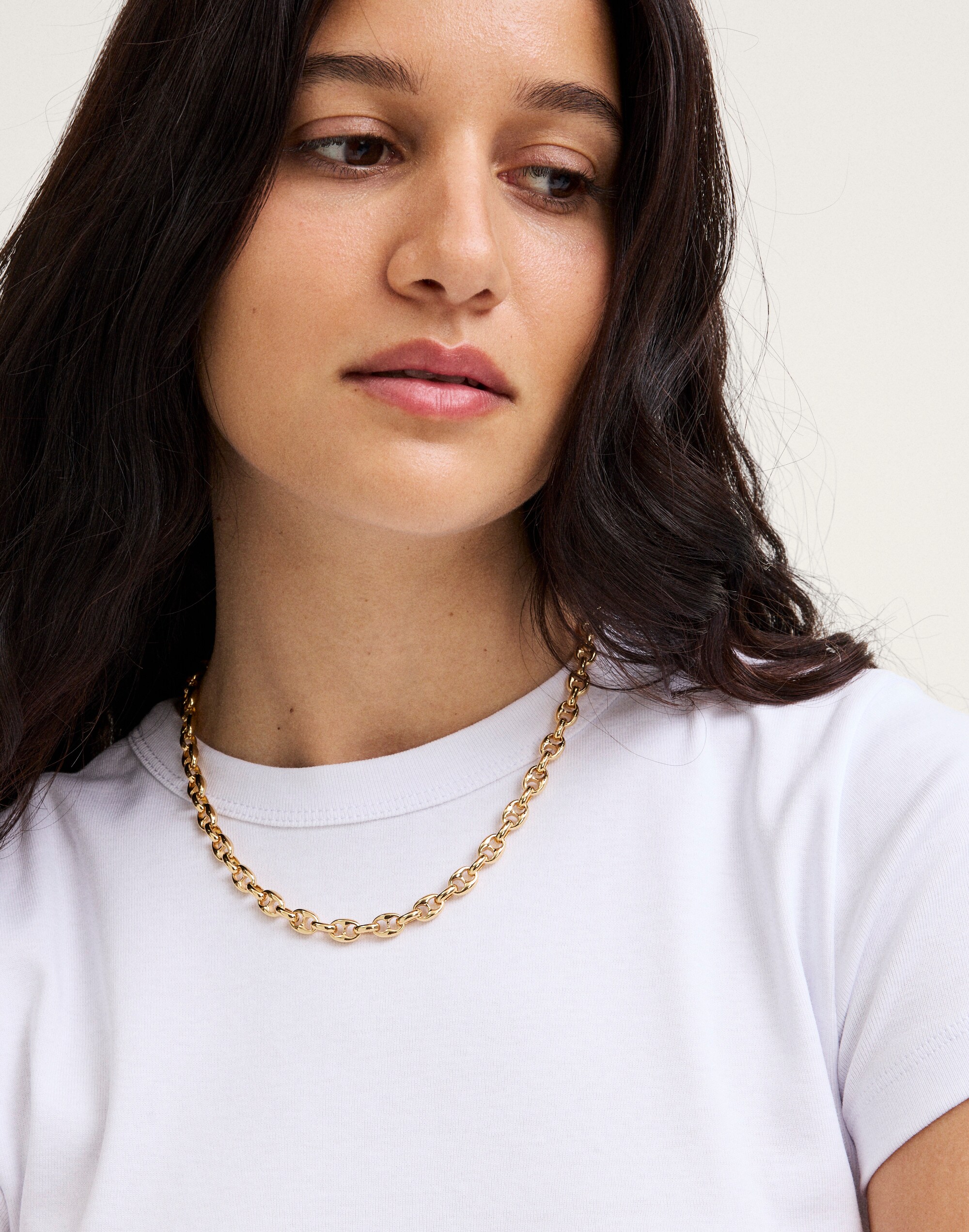 Chunky Mariner Link Chain Necklace