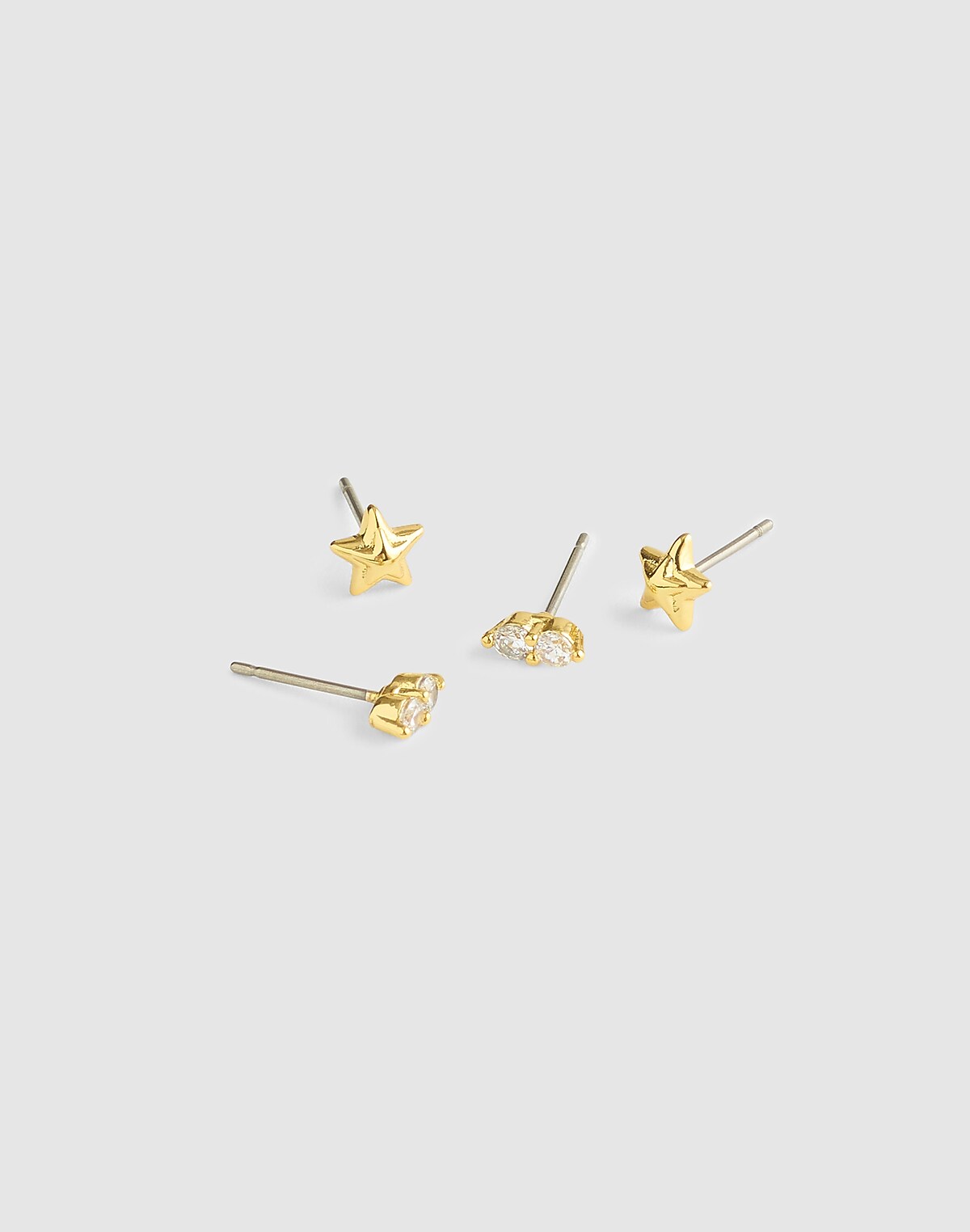 Star Stud Earring Set