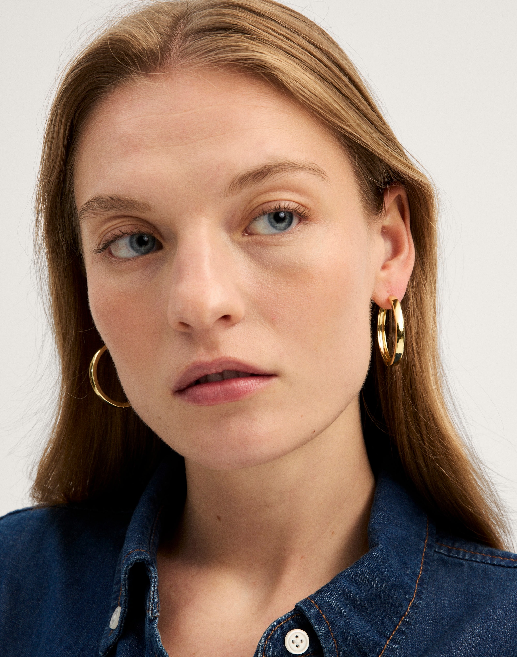 Demi-Fine Classic Large Hoop Earrings